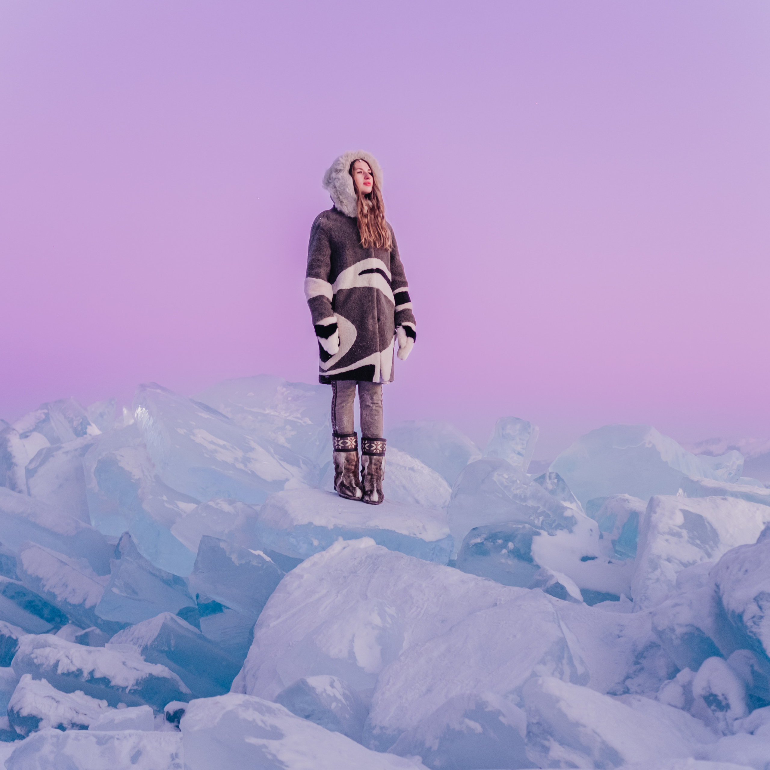 Мария фотосет на Байкале