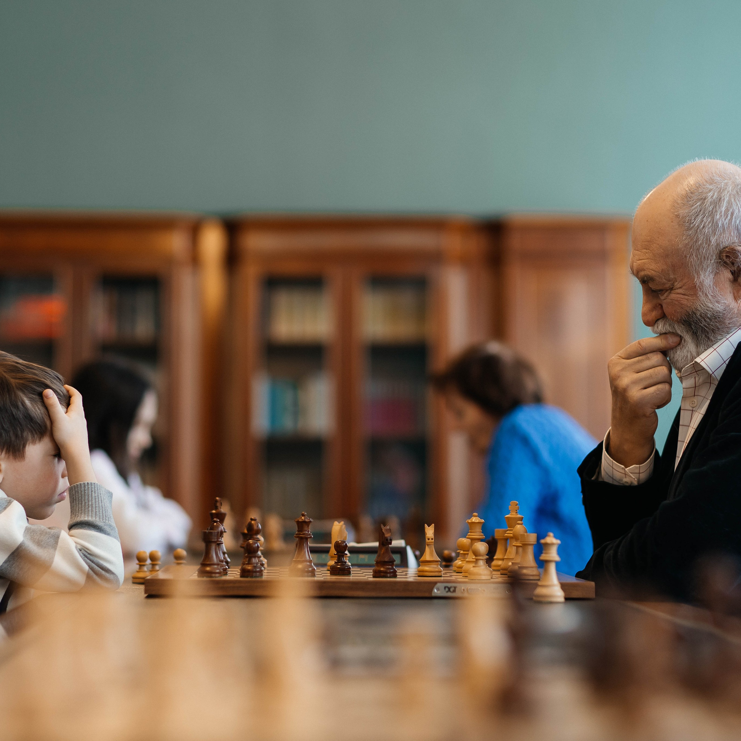 Встреча шахматистов