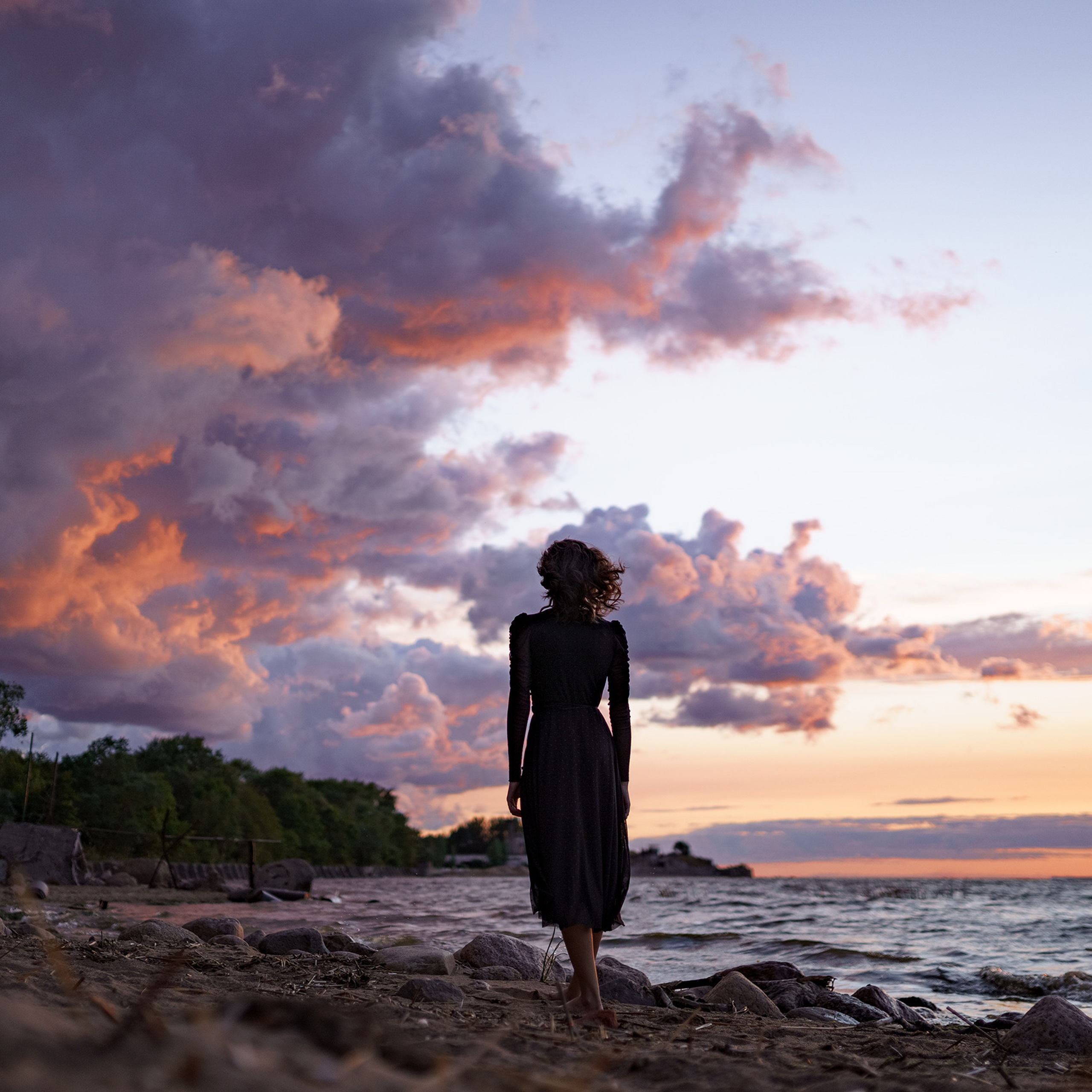 Закат после дождя