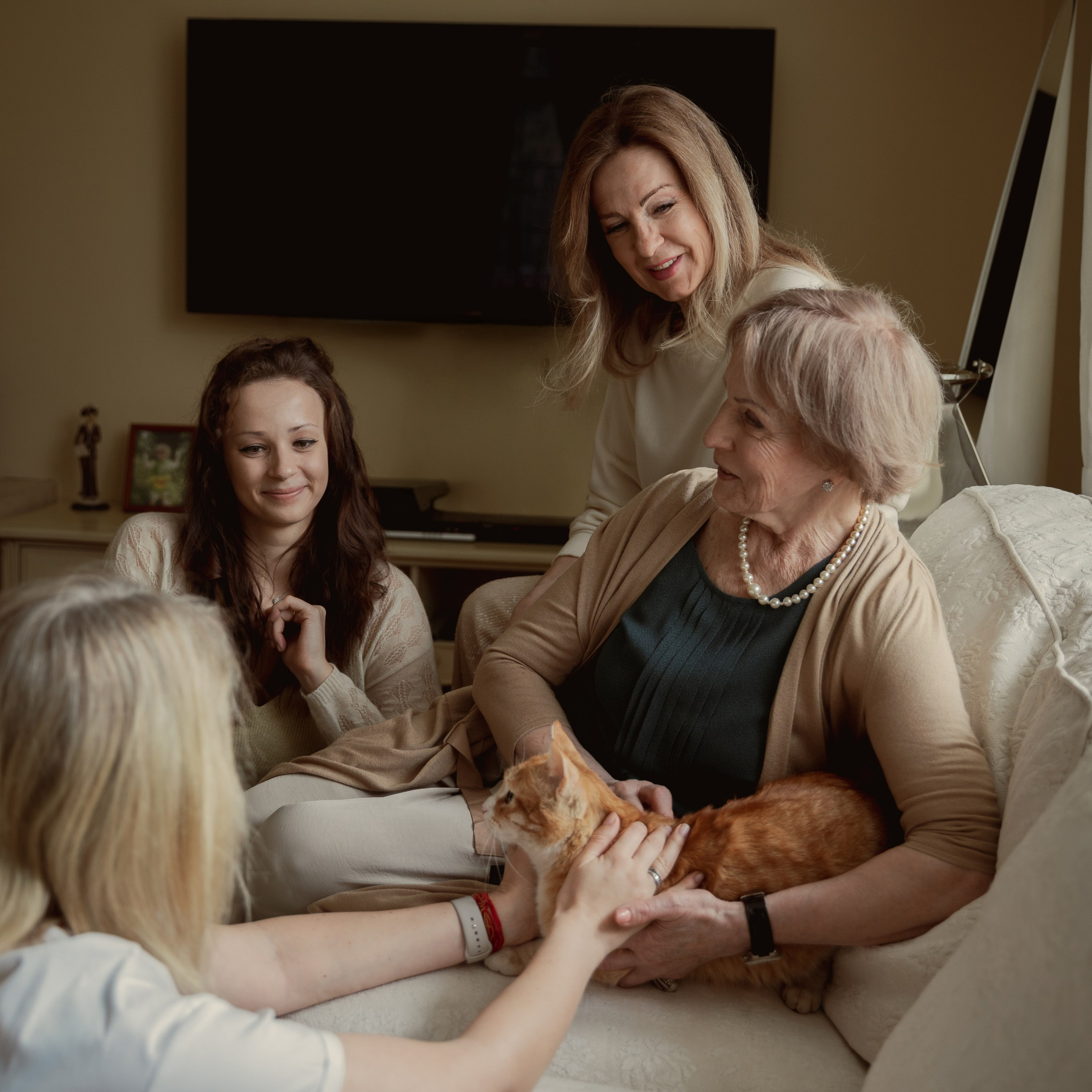 Семейная фотосессия «Дом где нас ждут»