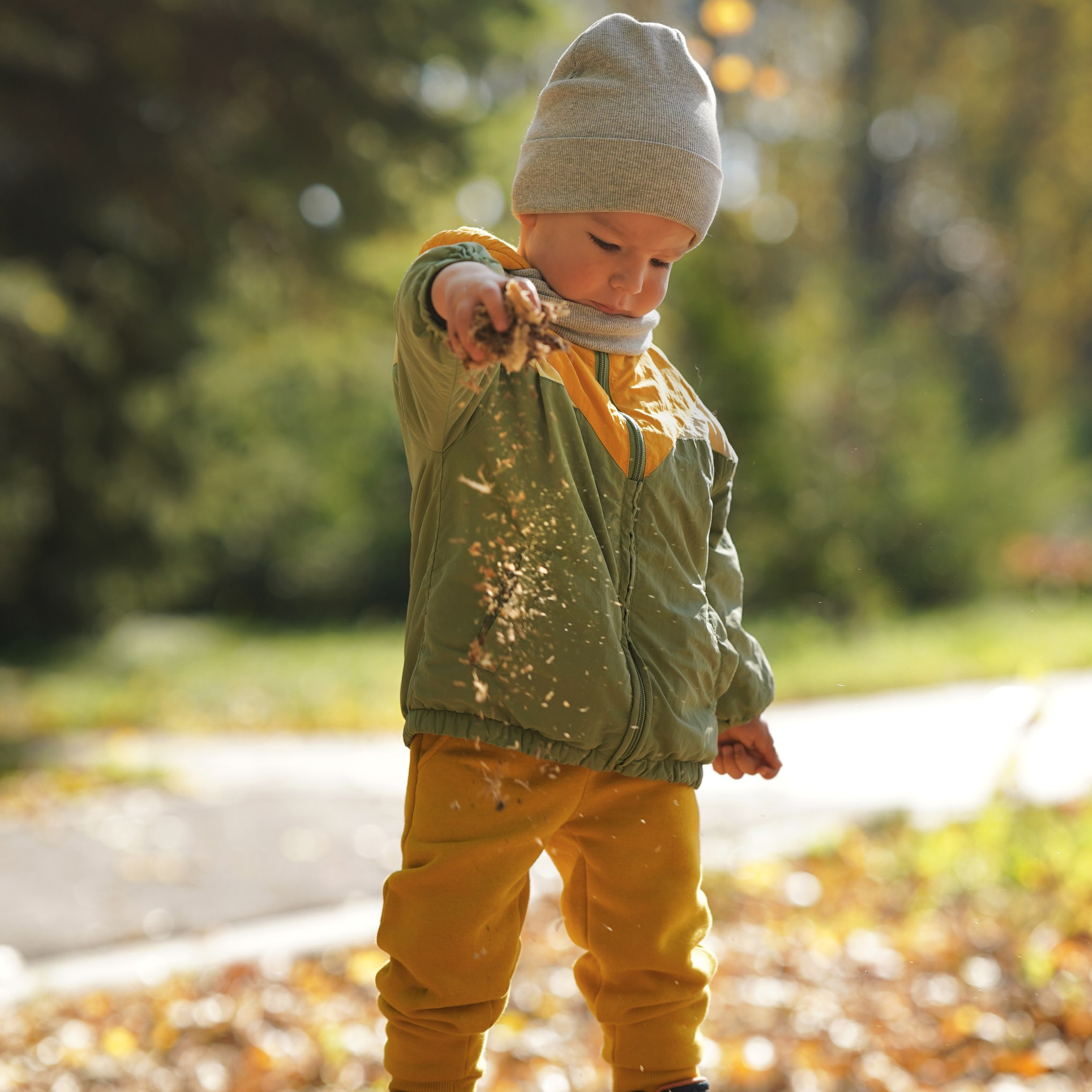 Детская осенняя прогулка