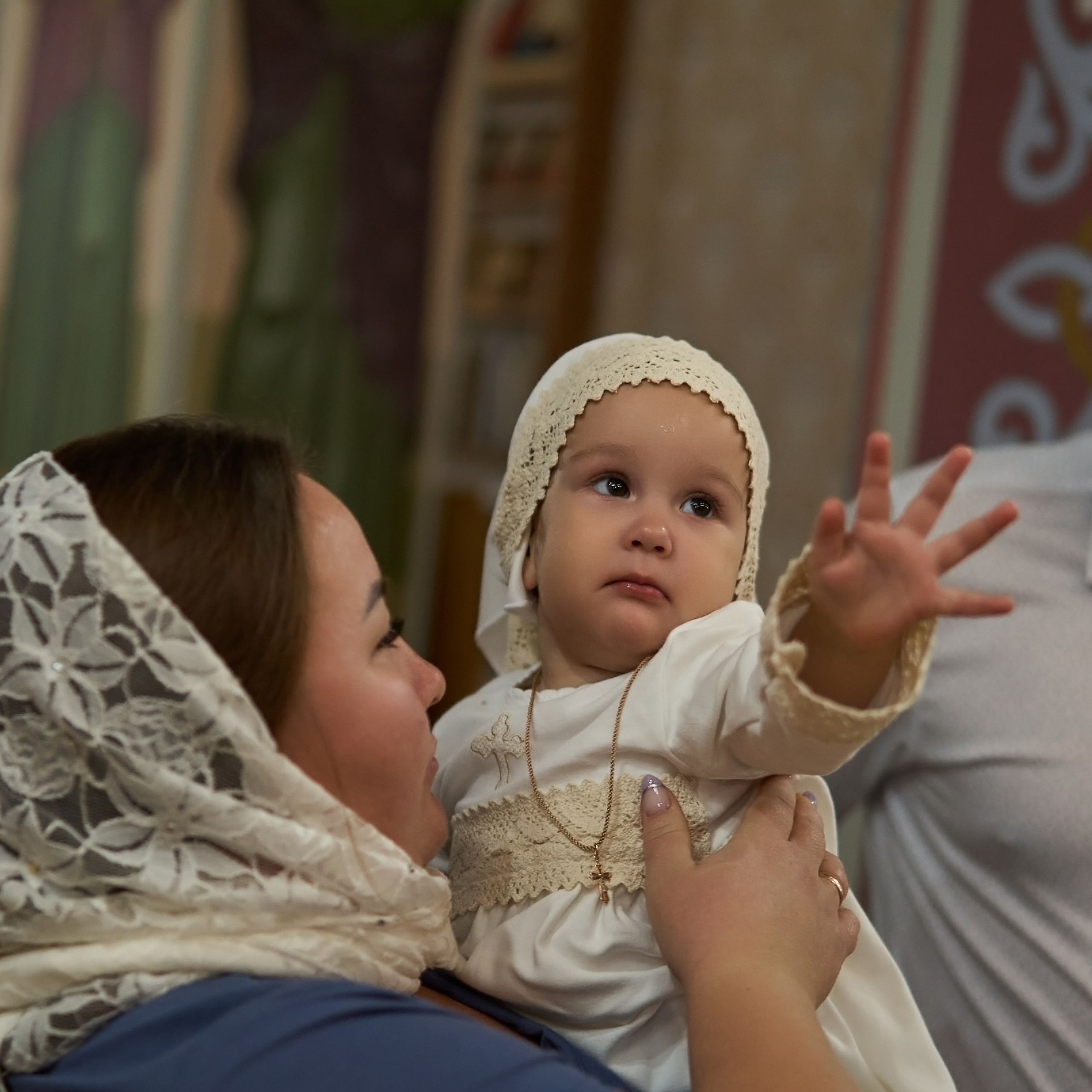 Таинство крещения Есении