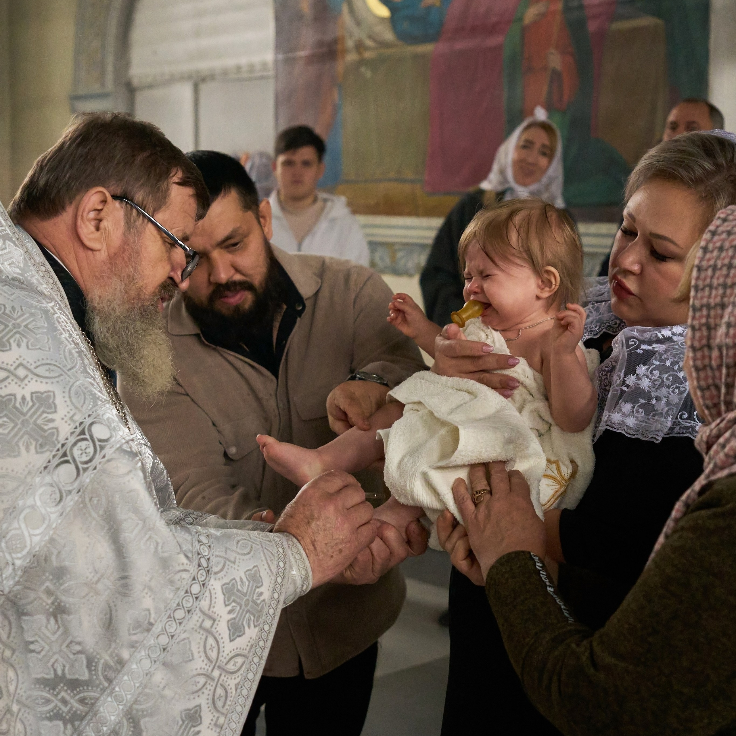 Таинство крещения Тимоши
