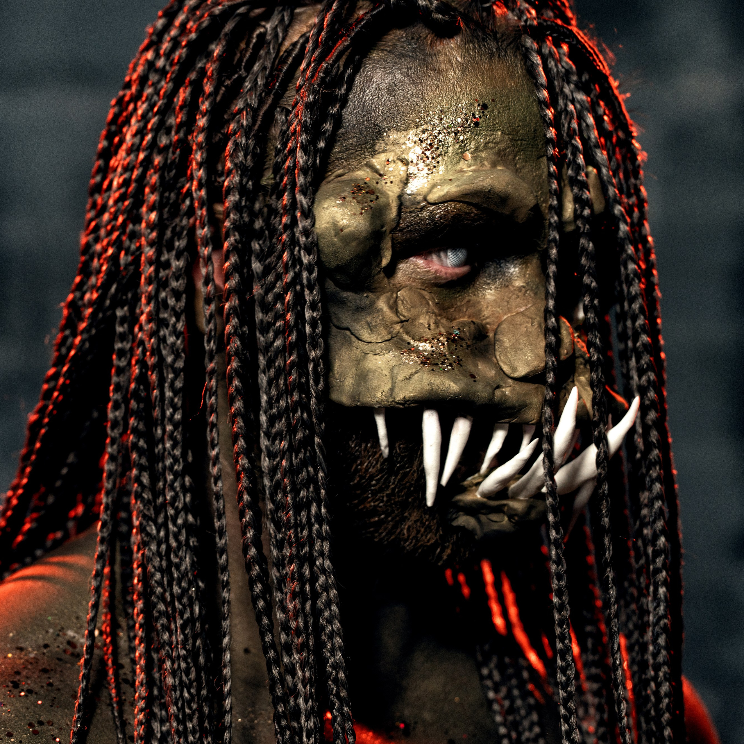 Фотография в гриме Рыба удильщик