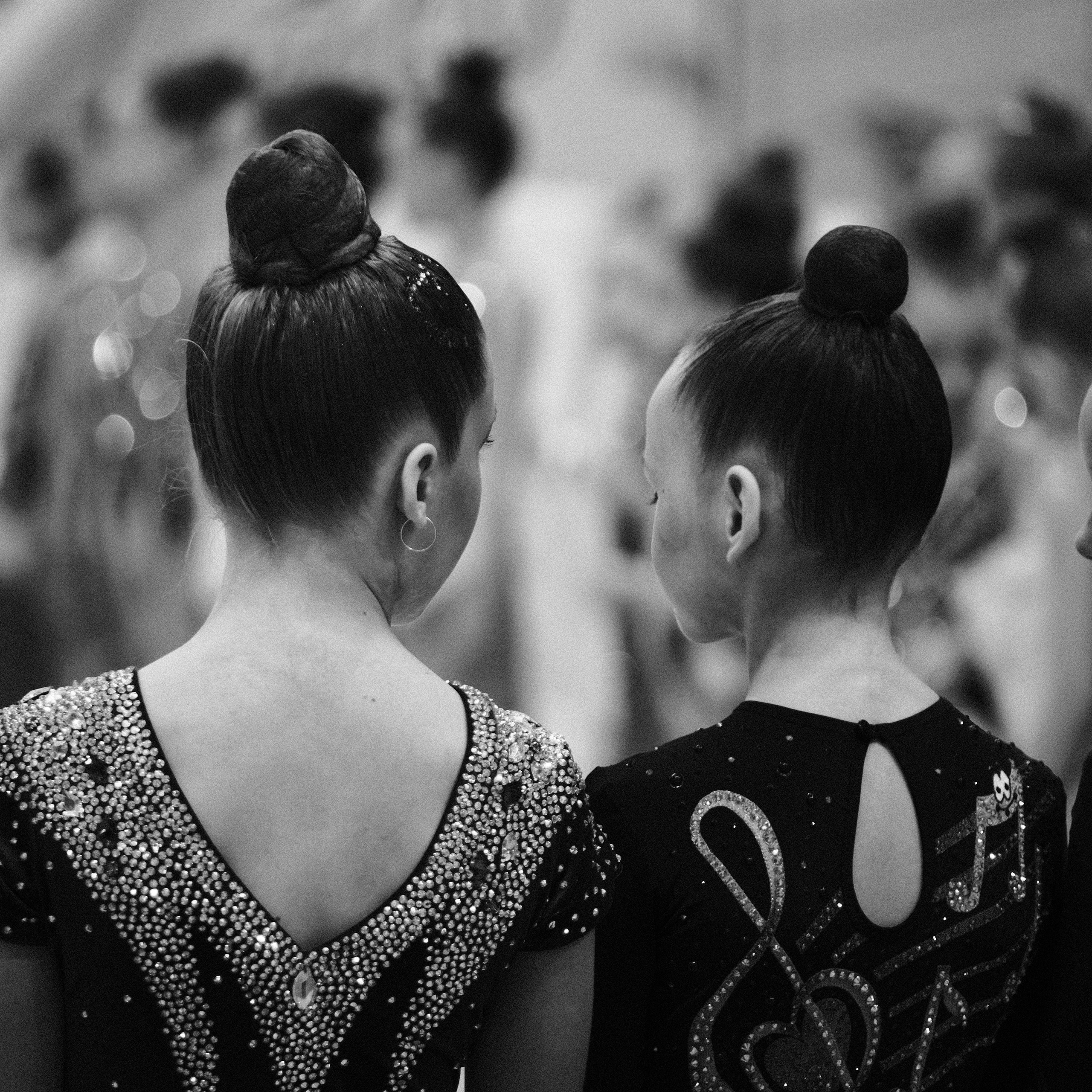 Художественная гимнастика в чб