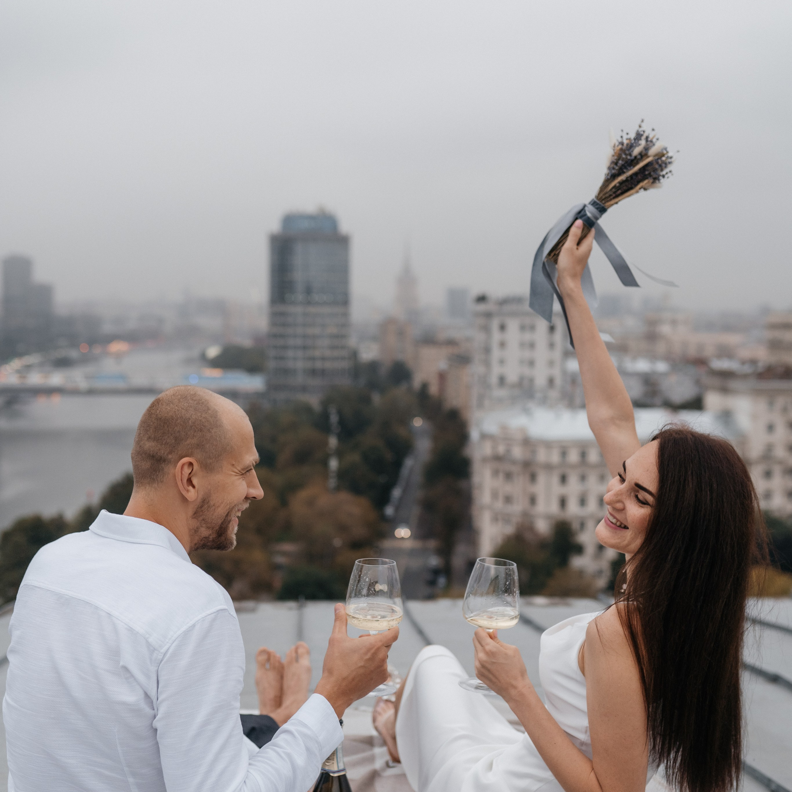 Свадебная прогулка «На крыше»