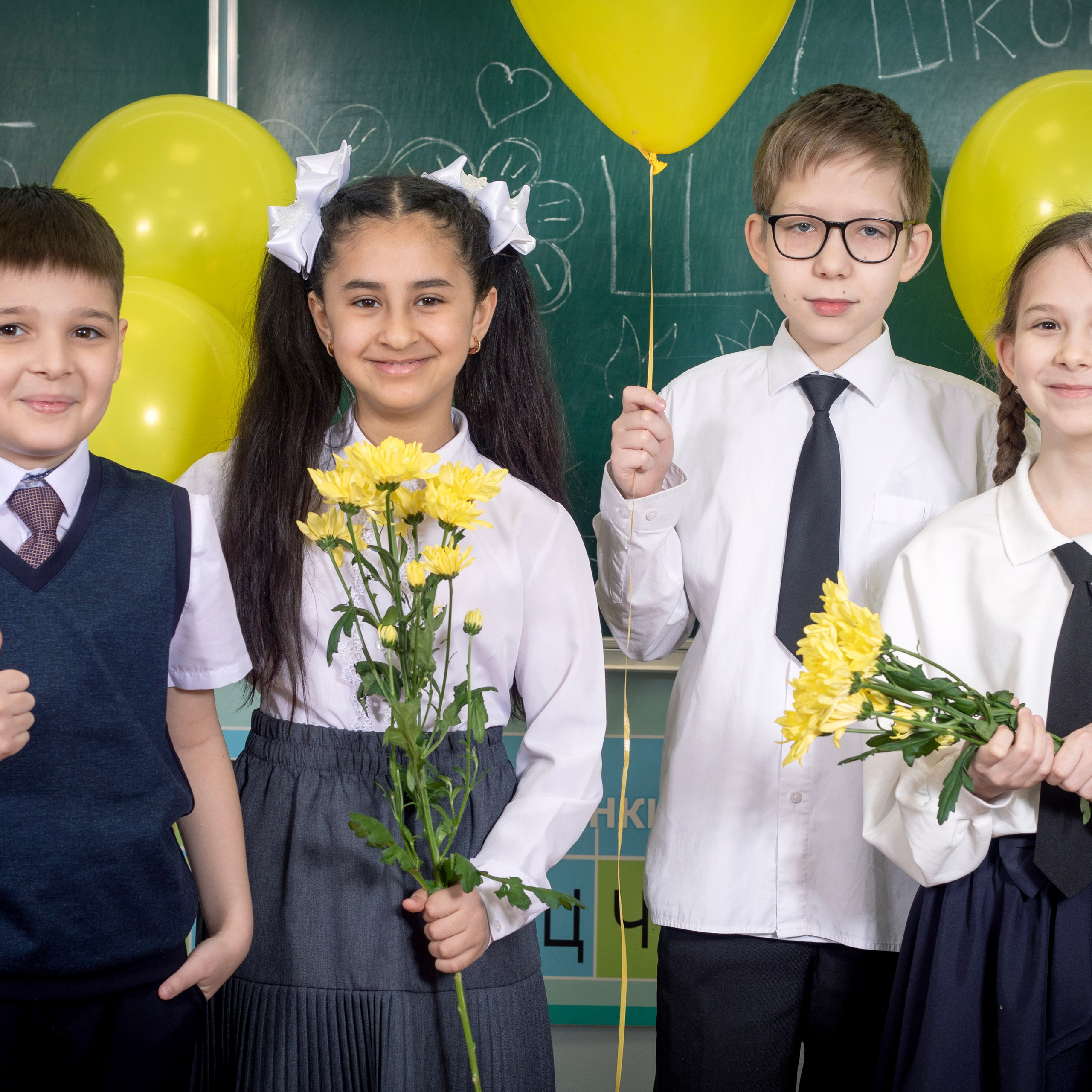 Школьная фотосессия 1-4 класс. Фотограф в Нефтеюганске Чтенцова Юлия