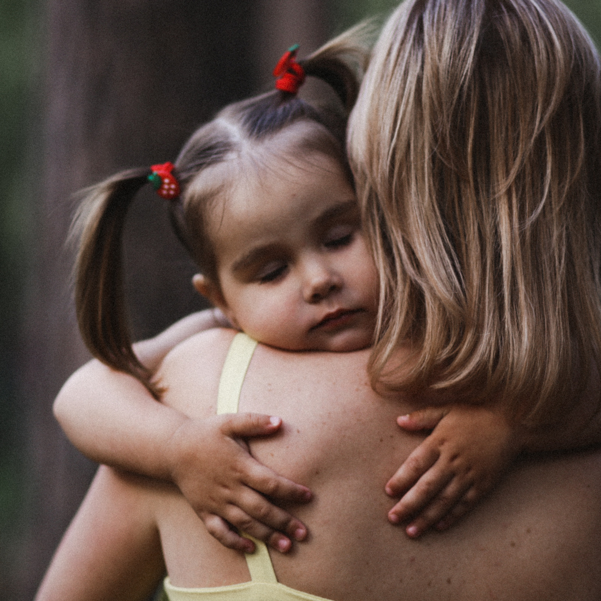 «Мама, шишка!»