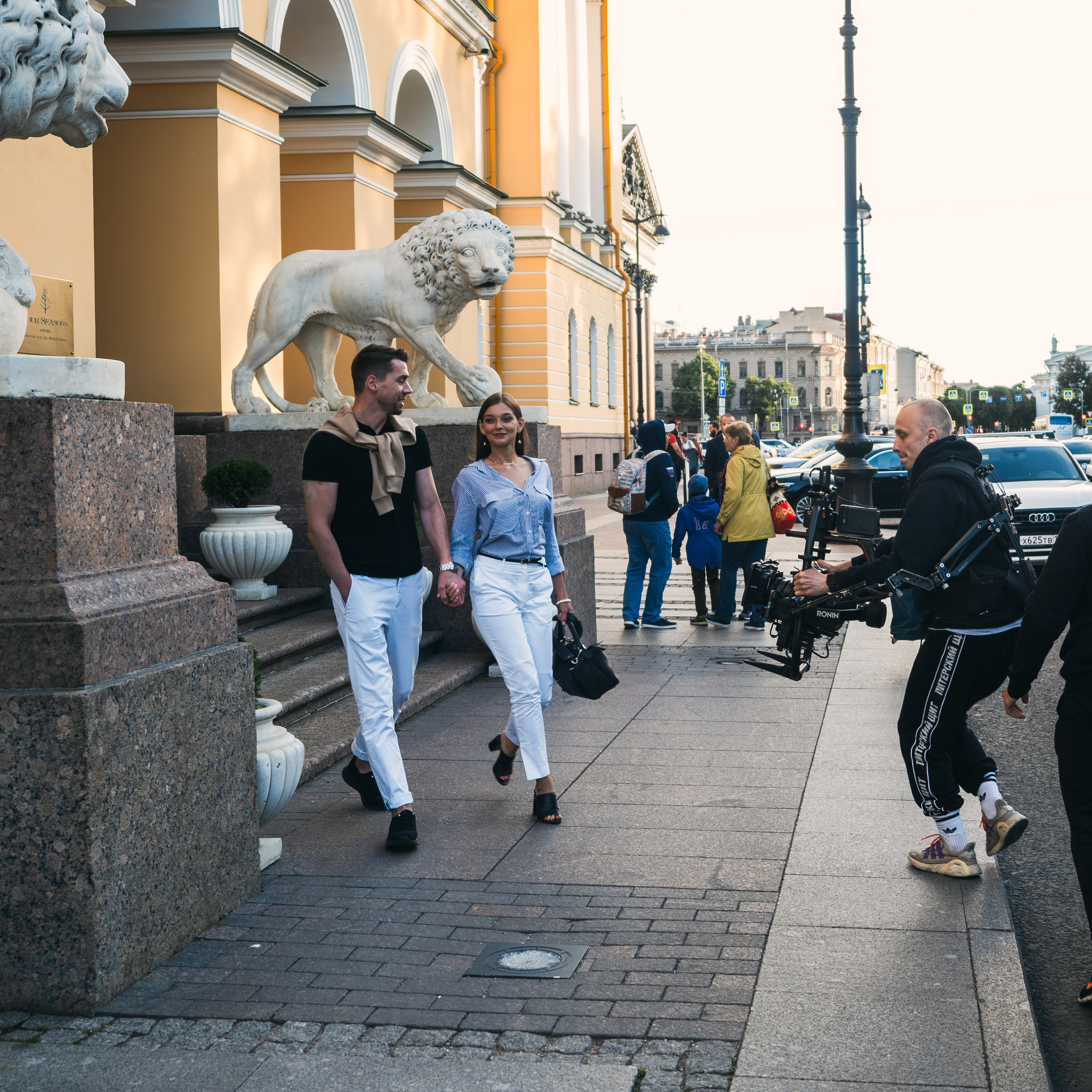 Бэкстейдж съемок для 4Seasons. Фотограф животных и людей в Санкт-Петербурге Дарья Быстрицкая