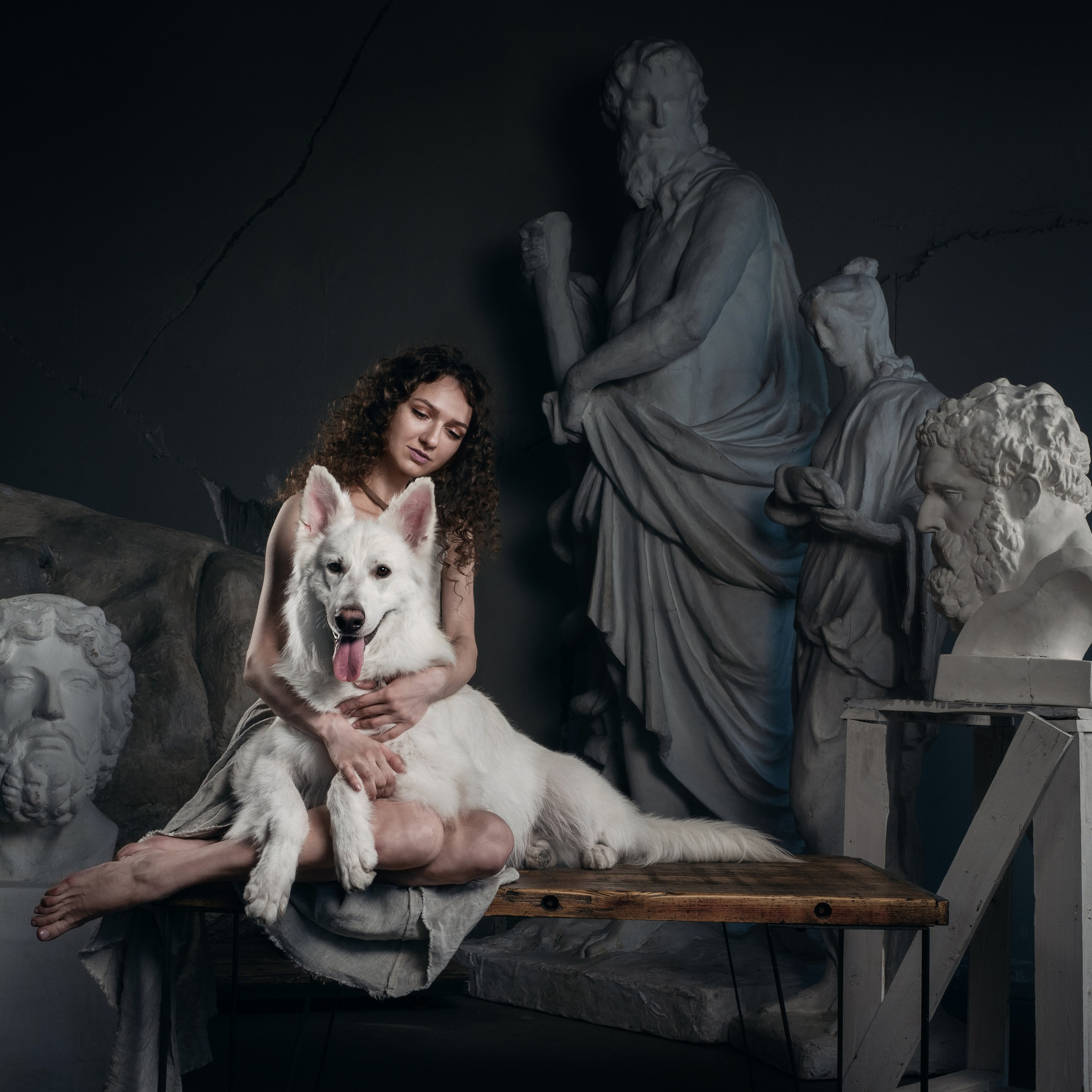 Студийная съёмка. Фотограф животных и людей в Санкт-Петербурге Дарья Быстрицкая