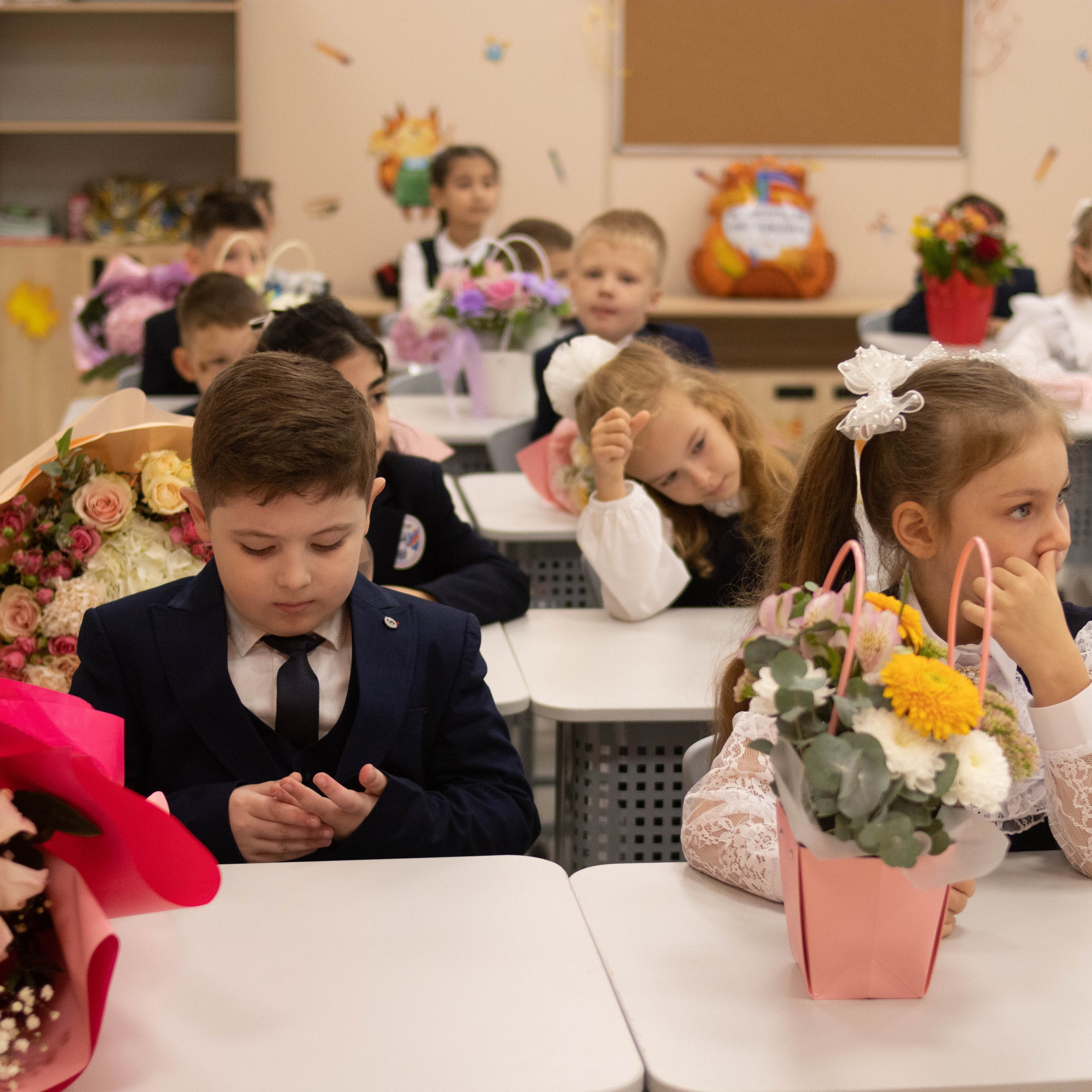 1й раз в 1й класс ♥. Фотограф Анна Шумакова