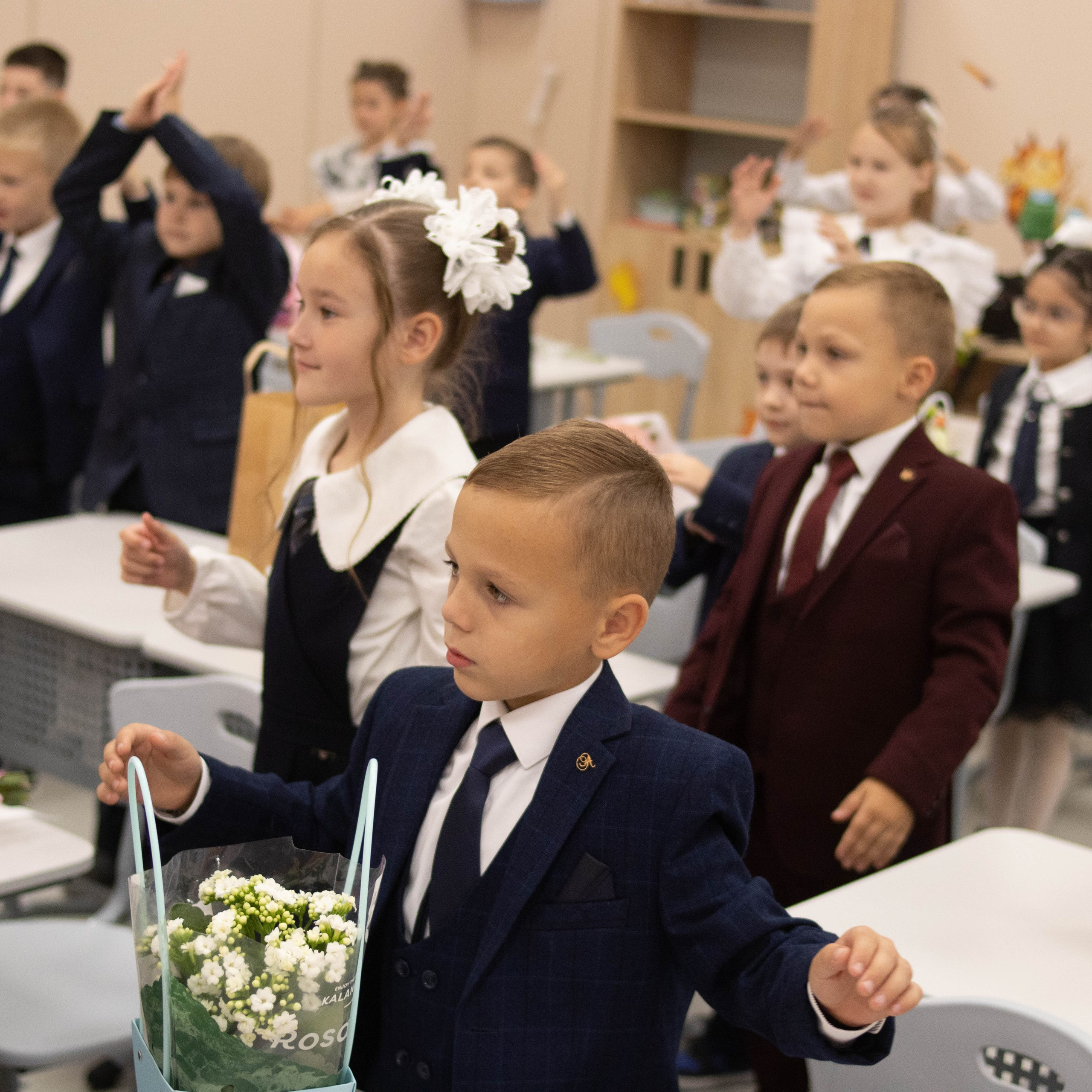1й раз в 1й класс ♥. Фотограф Анна Шумакова
