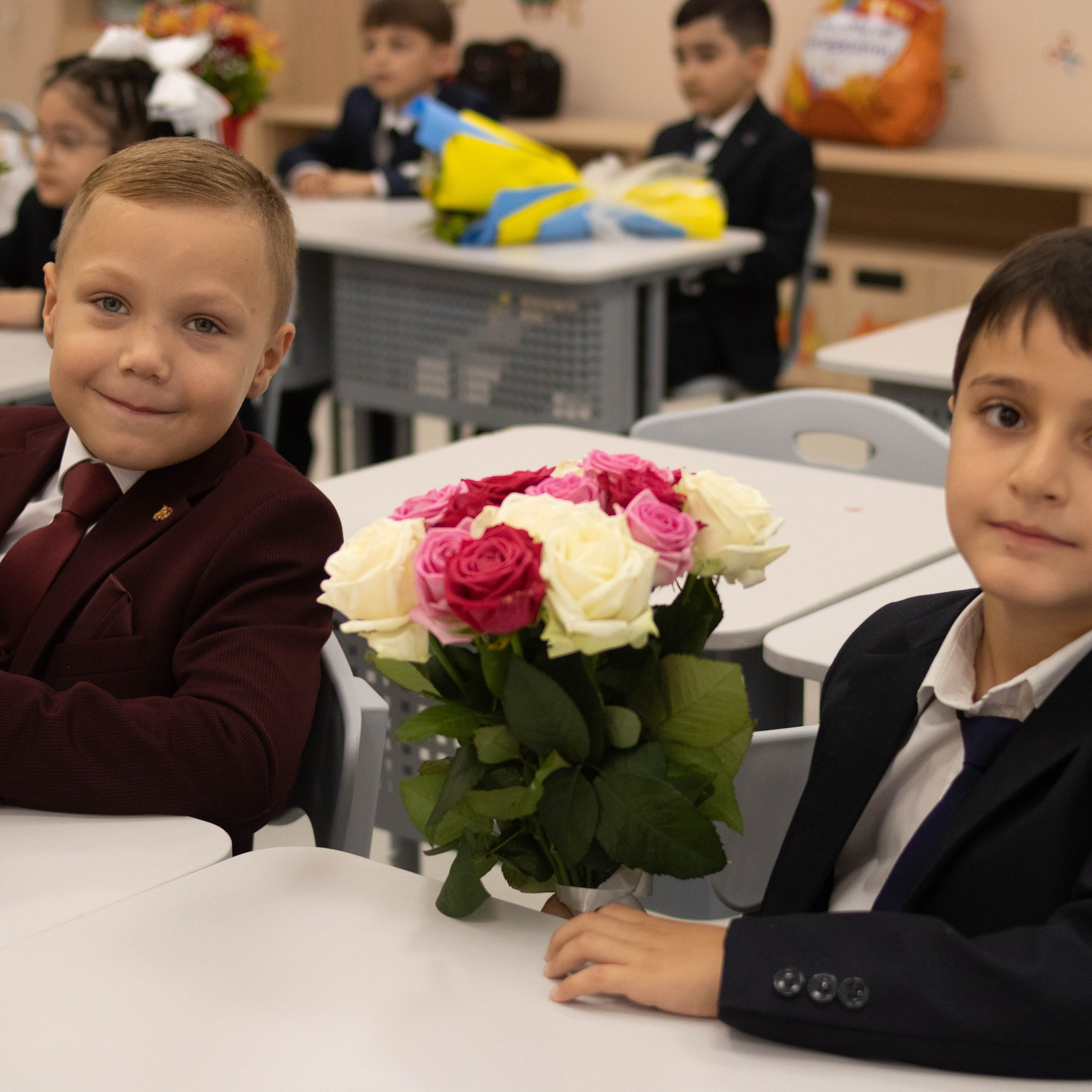 1й раз в 1й класс ♥. Фотограф Анна Шумакова