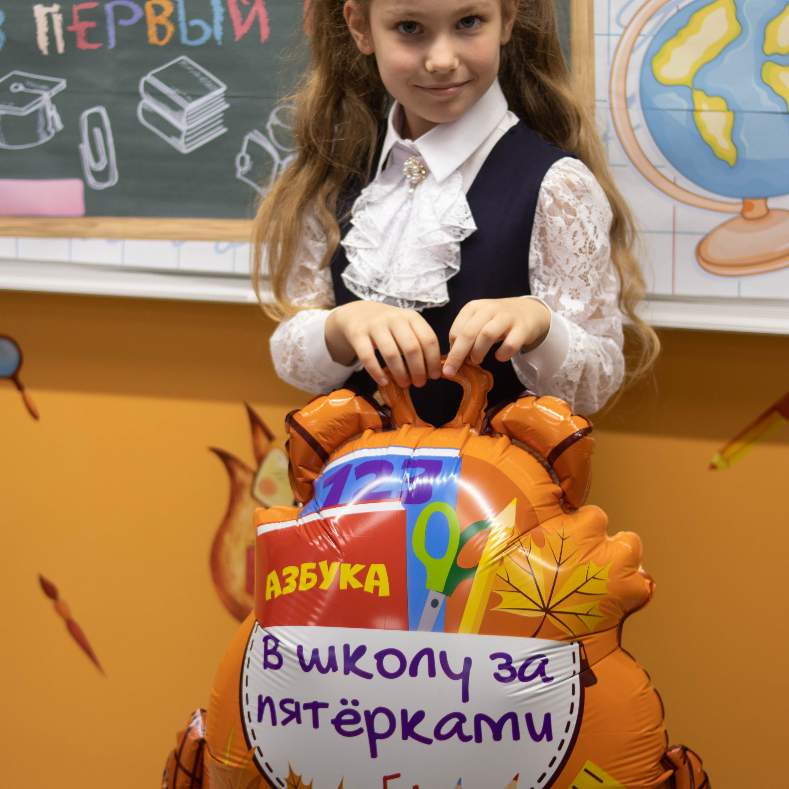 1й раз в 1й класс ♥. Фотограф Анна Шумакова