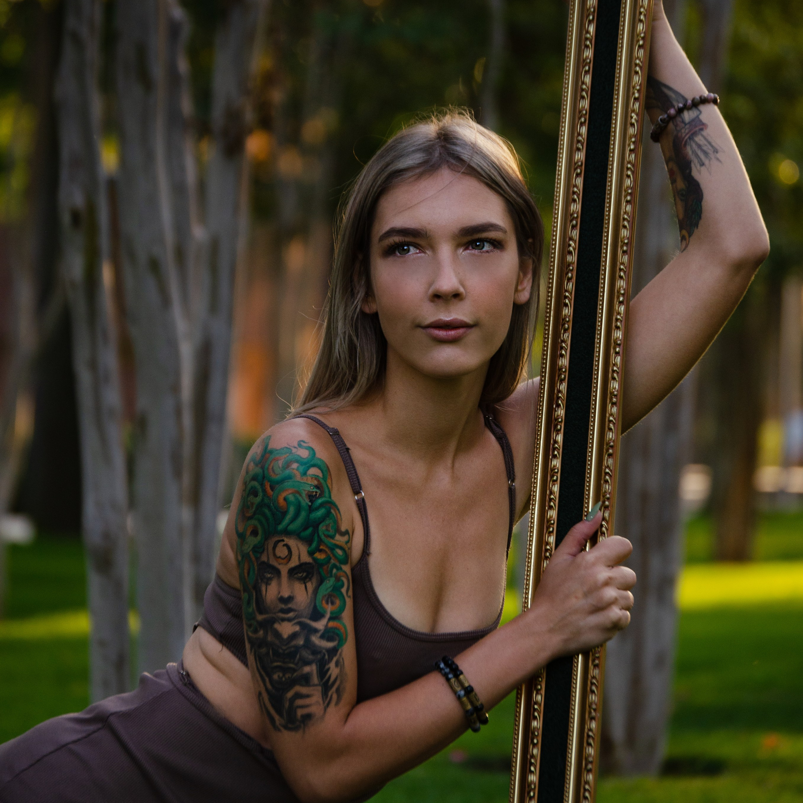 Диана в парке