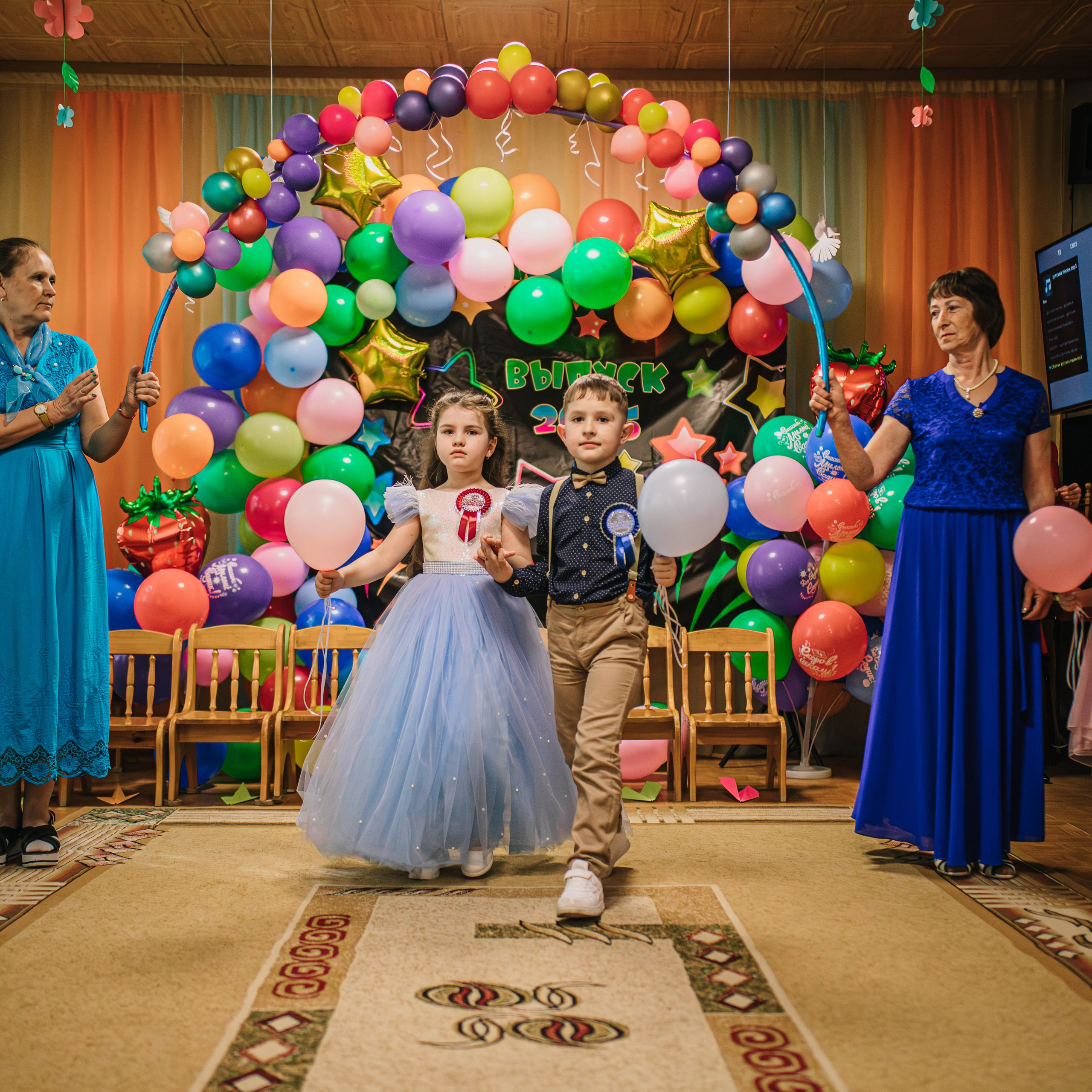 Выпускной в детском садике Светлячок г. Пустошка