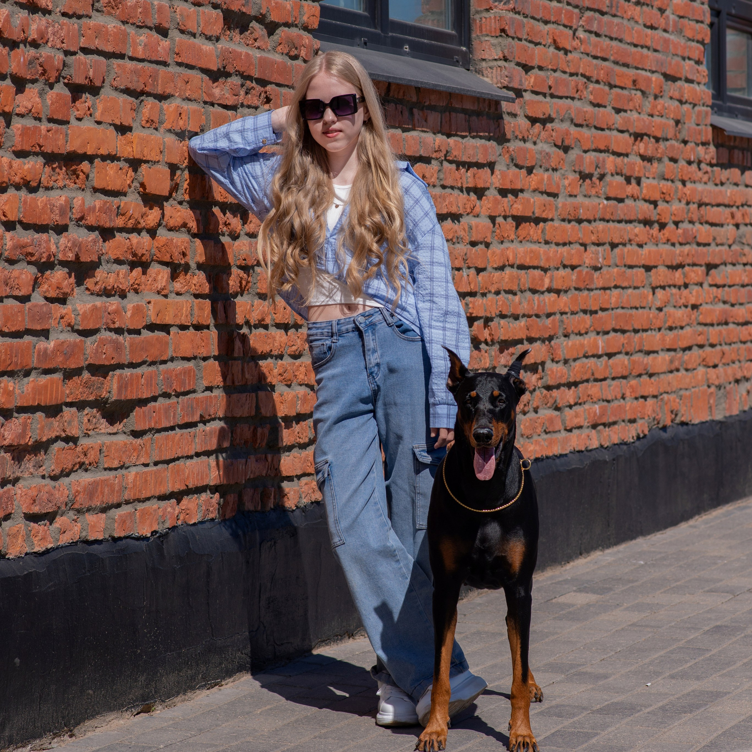 Уличная Фотопроект «Доберман»