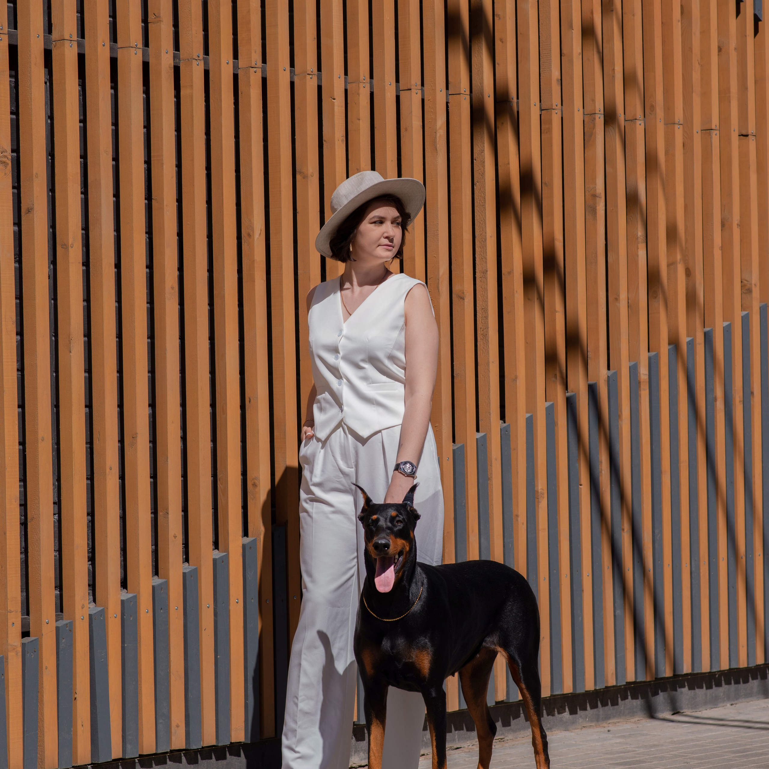 Уличная Фотопроект «Доберман»