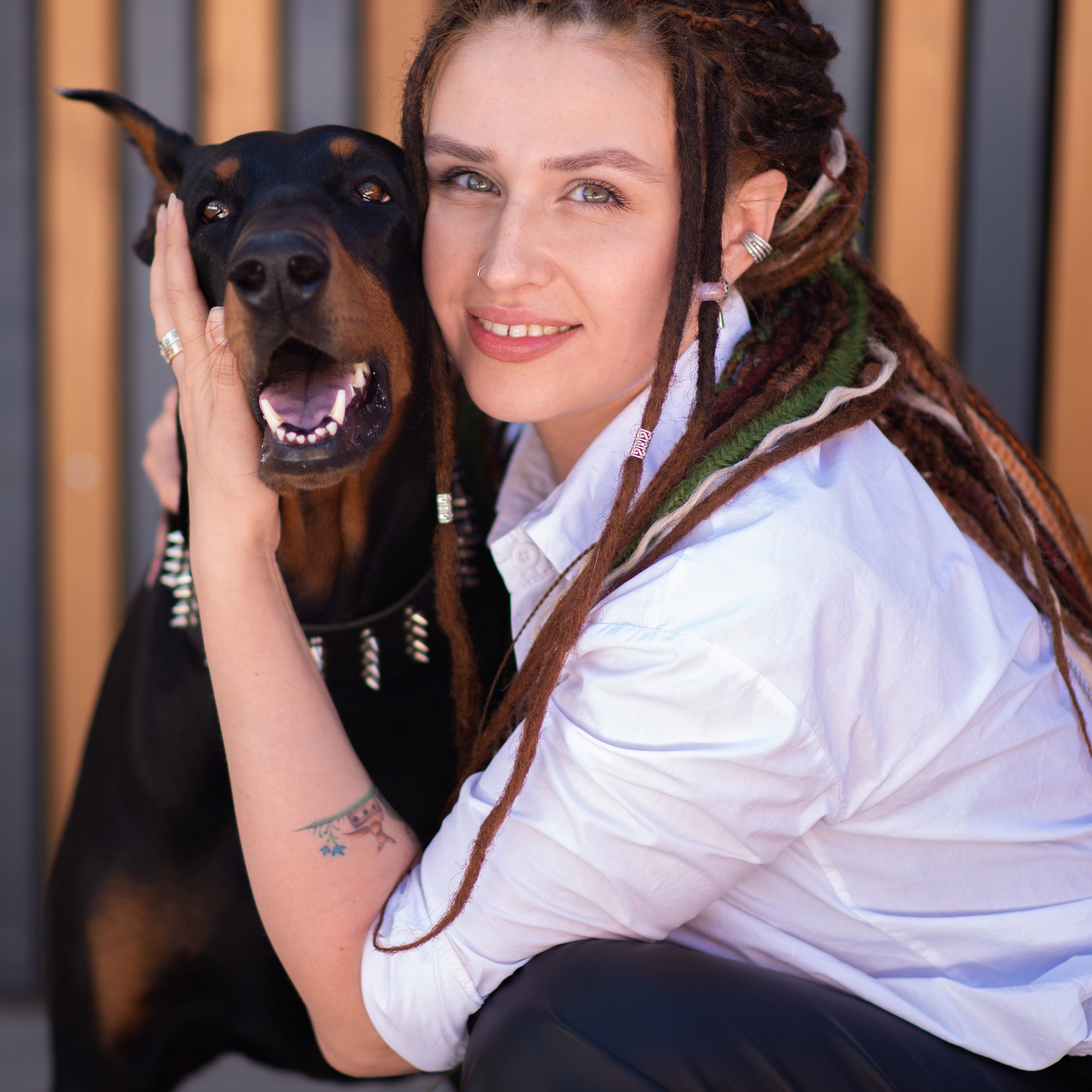 Уличная Фотопроект «Доберман»