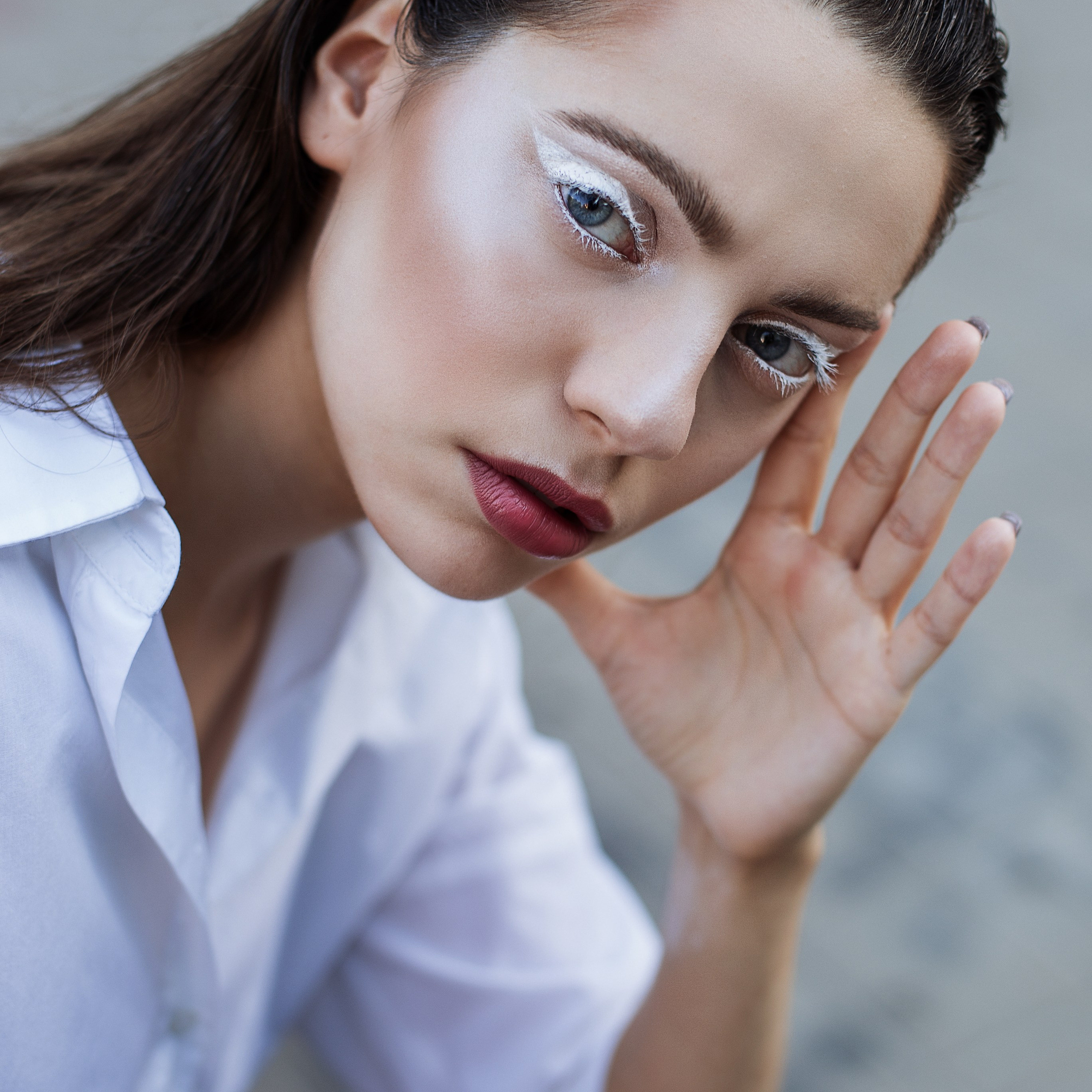 Минимализм, контраст и графичность — съемка Виктории