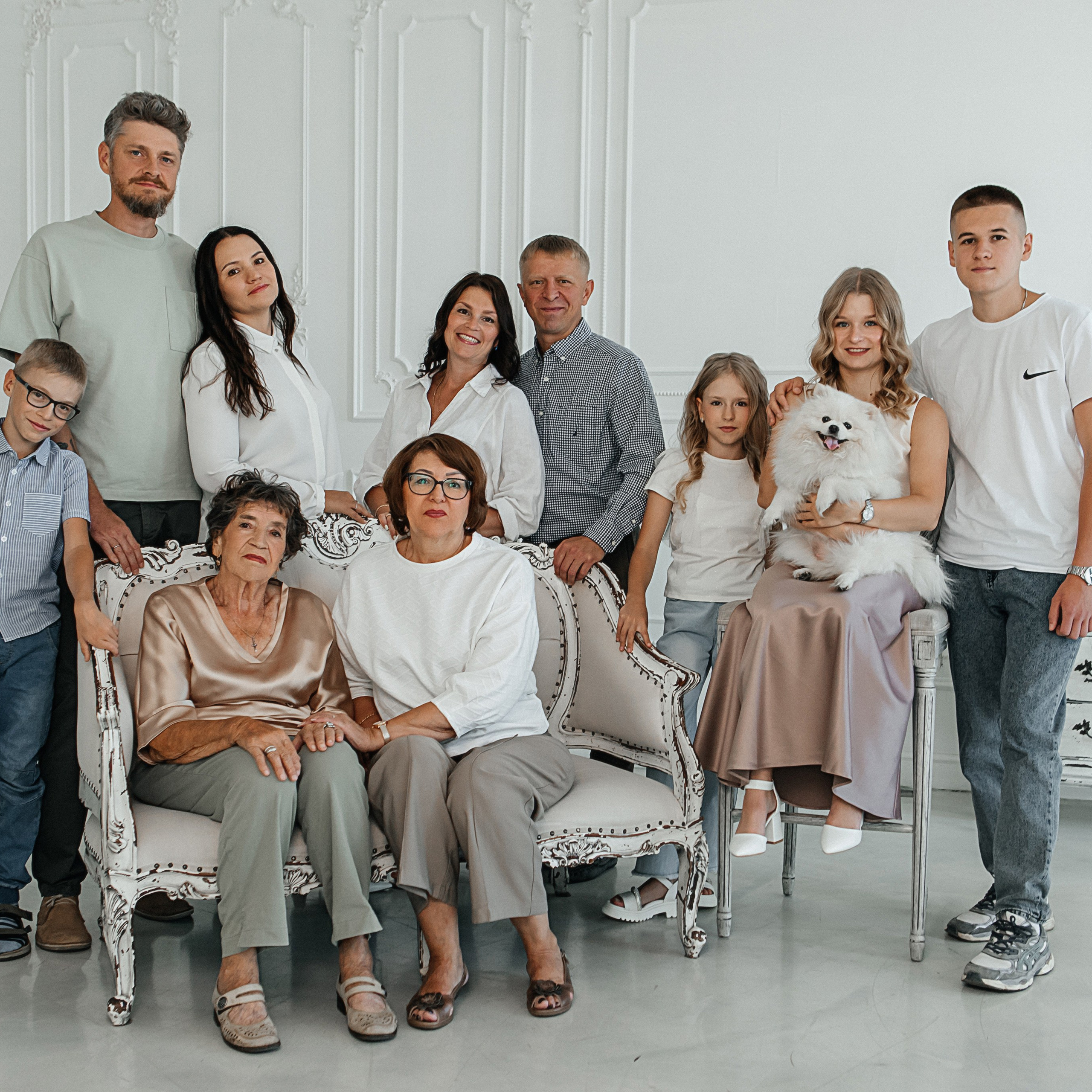 Большая семья