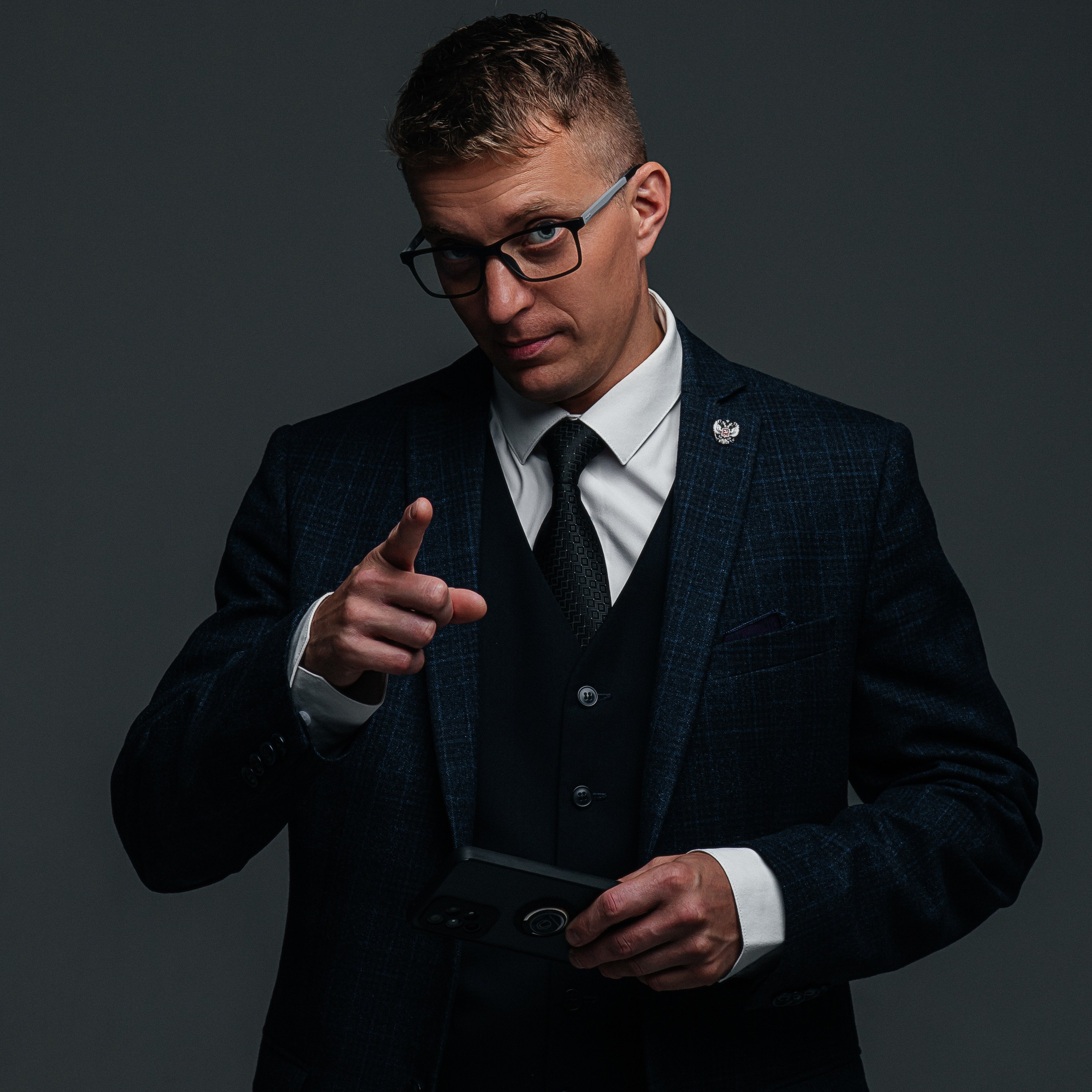 Мужской бизнес портрет