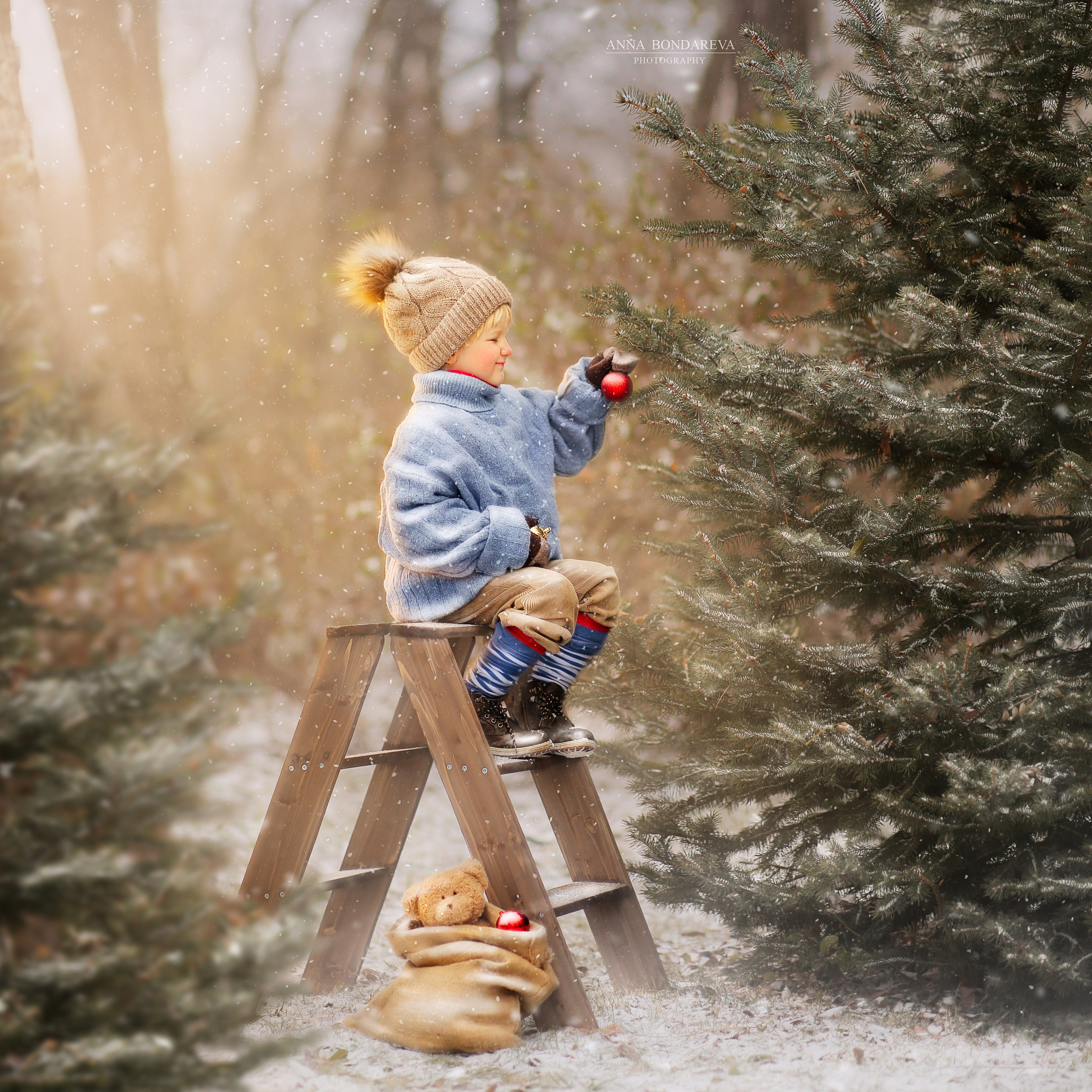 НОВОГОДНИЕ УРОКИ. Анна Бондарева — детский и семейный фотограф, обучение фотографии. Кавказские Минеральные Воды, Пятигорск