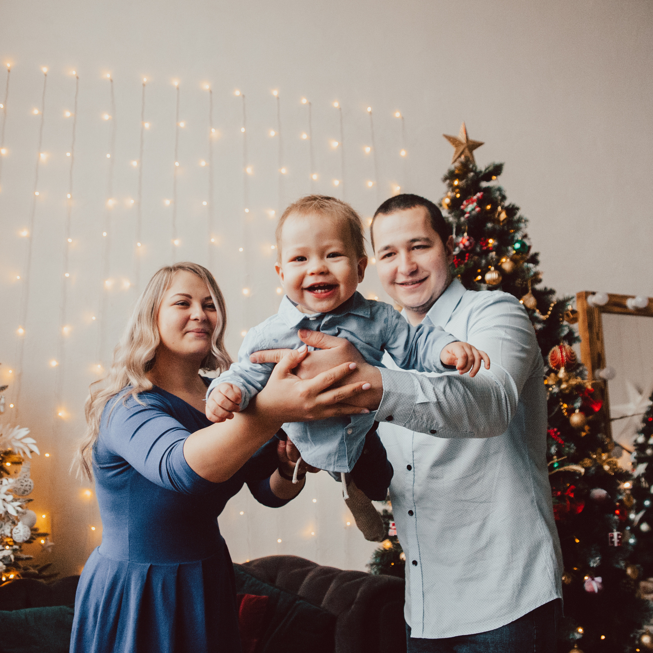 Лена Женя Денис (новогодняя)