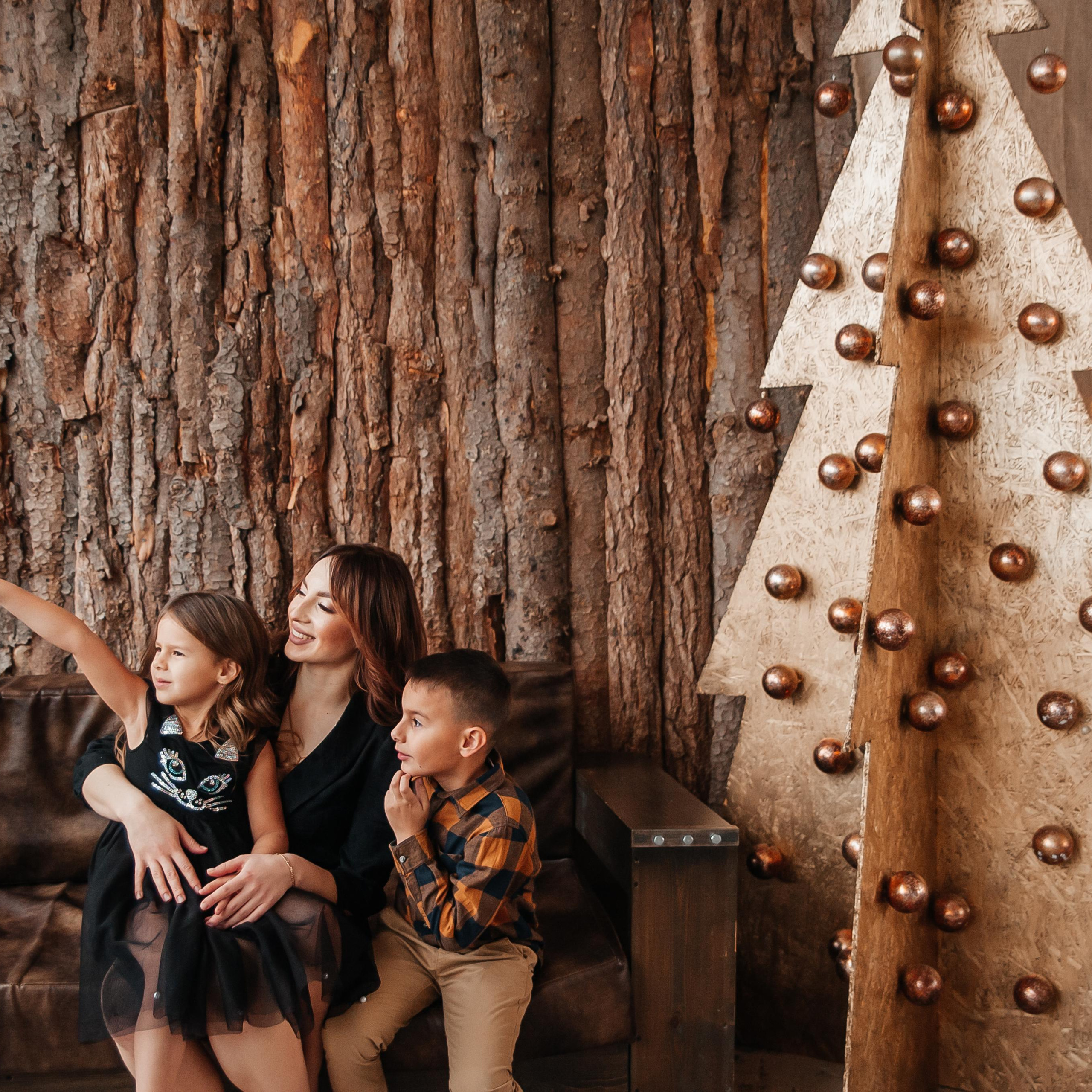 Лина, Эля и Вова