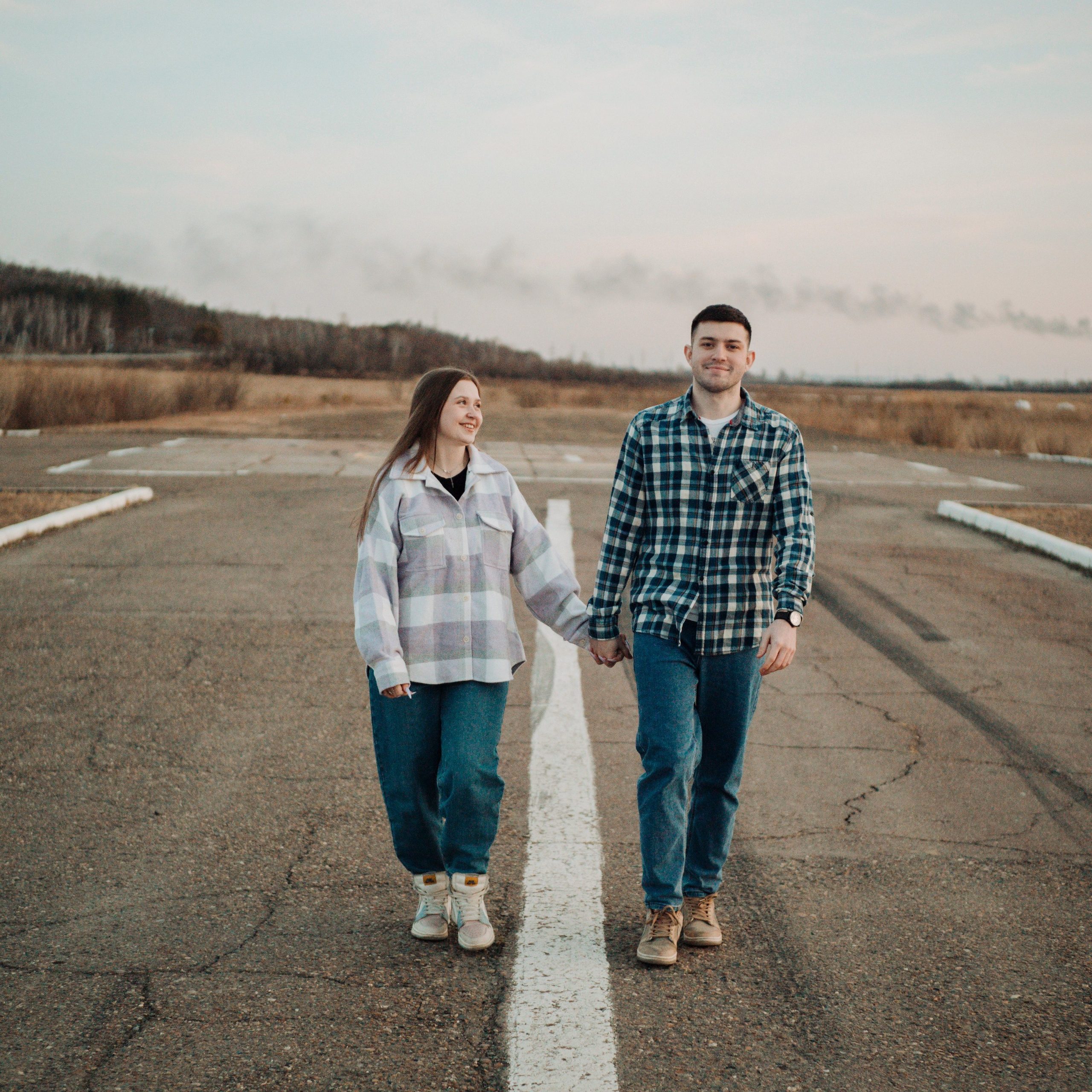 За городом