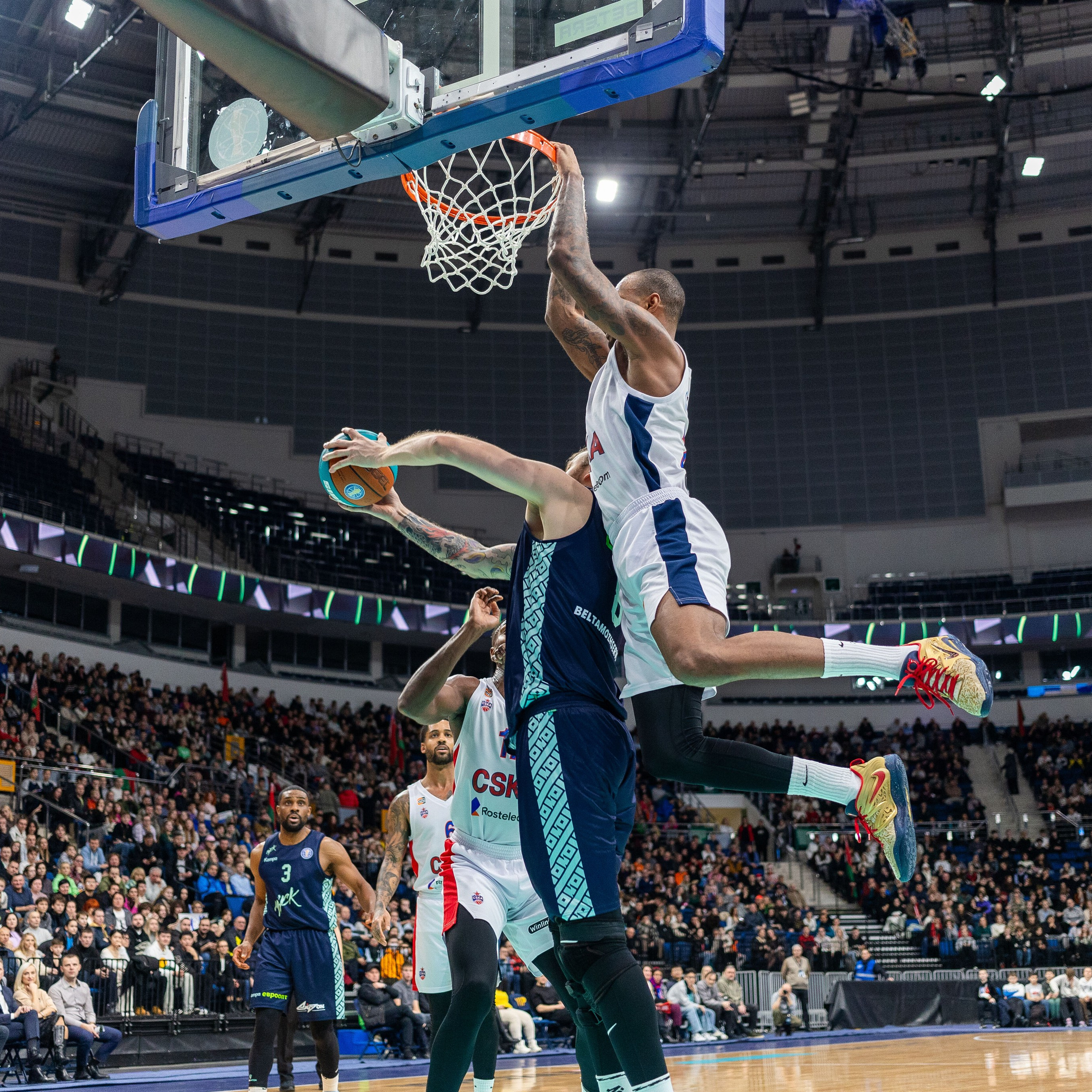 Баскетбол. Минск — ЦСКА. Лучшие кадры. 25.12.2023