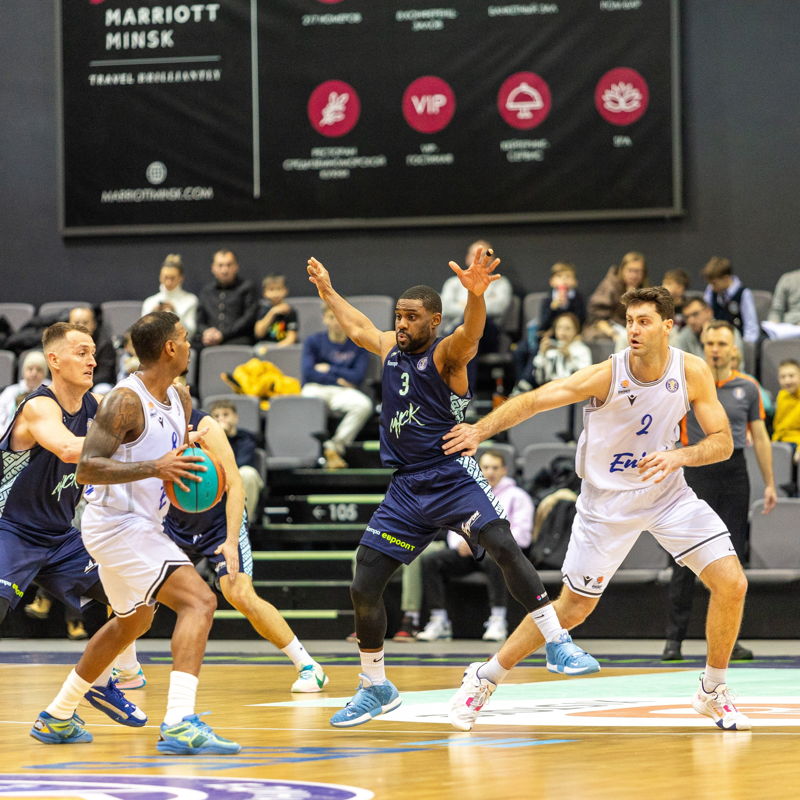 Баскетбол. Лучшие кадры. Минск — Енисей. 11.12.2023