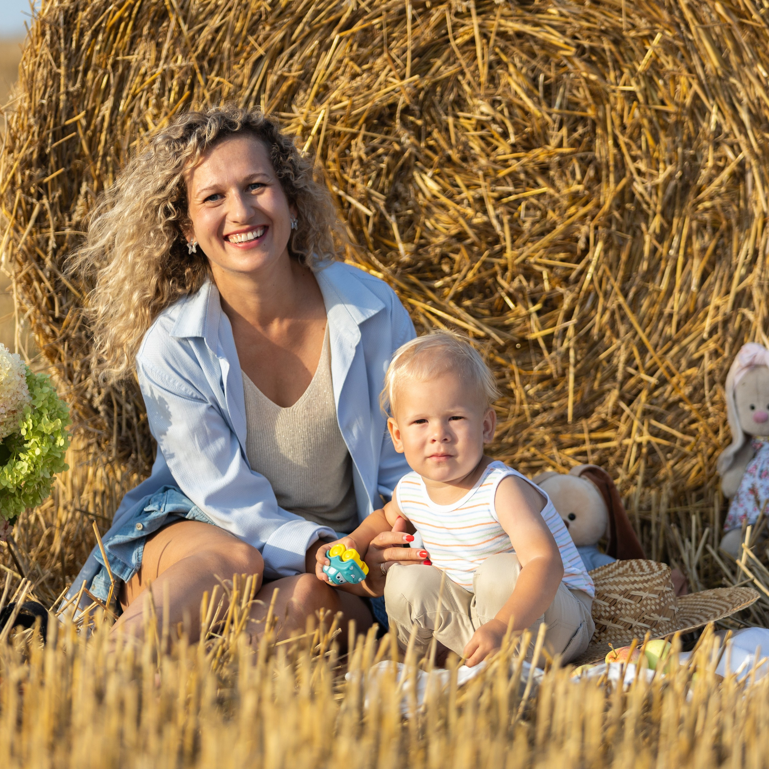Семейная фотосъемка Кристины с сыном Костей