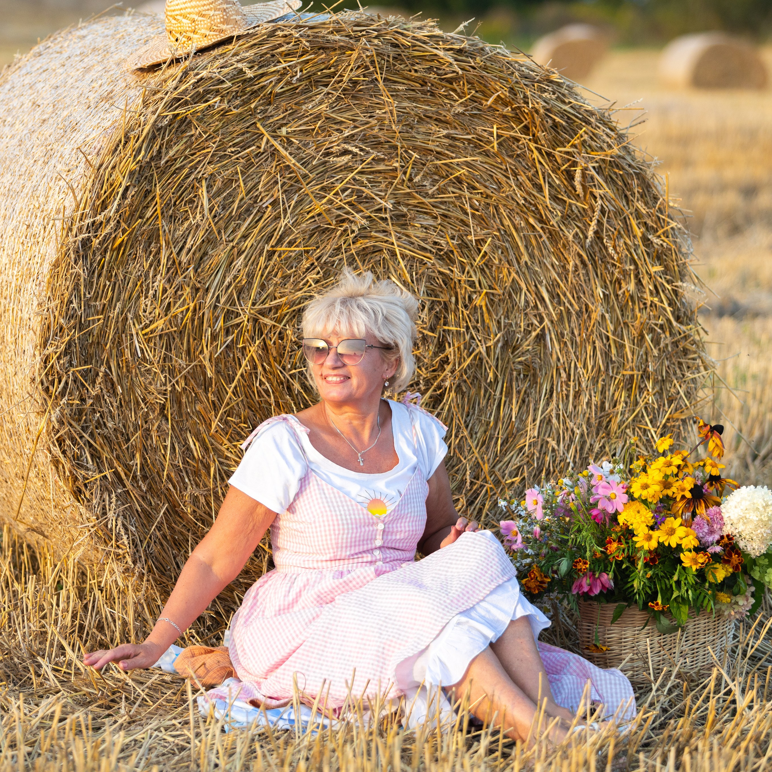 Фотосъемка в поле с Анной Николаевной