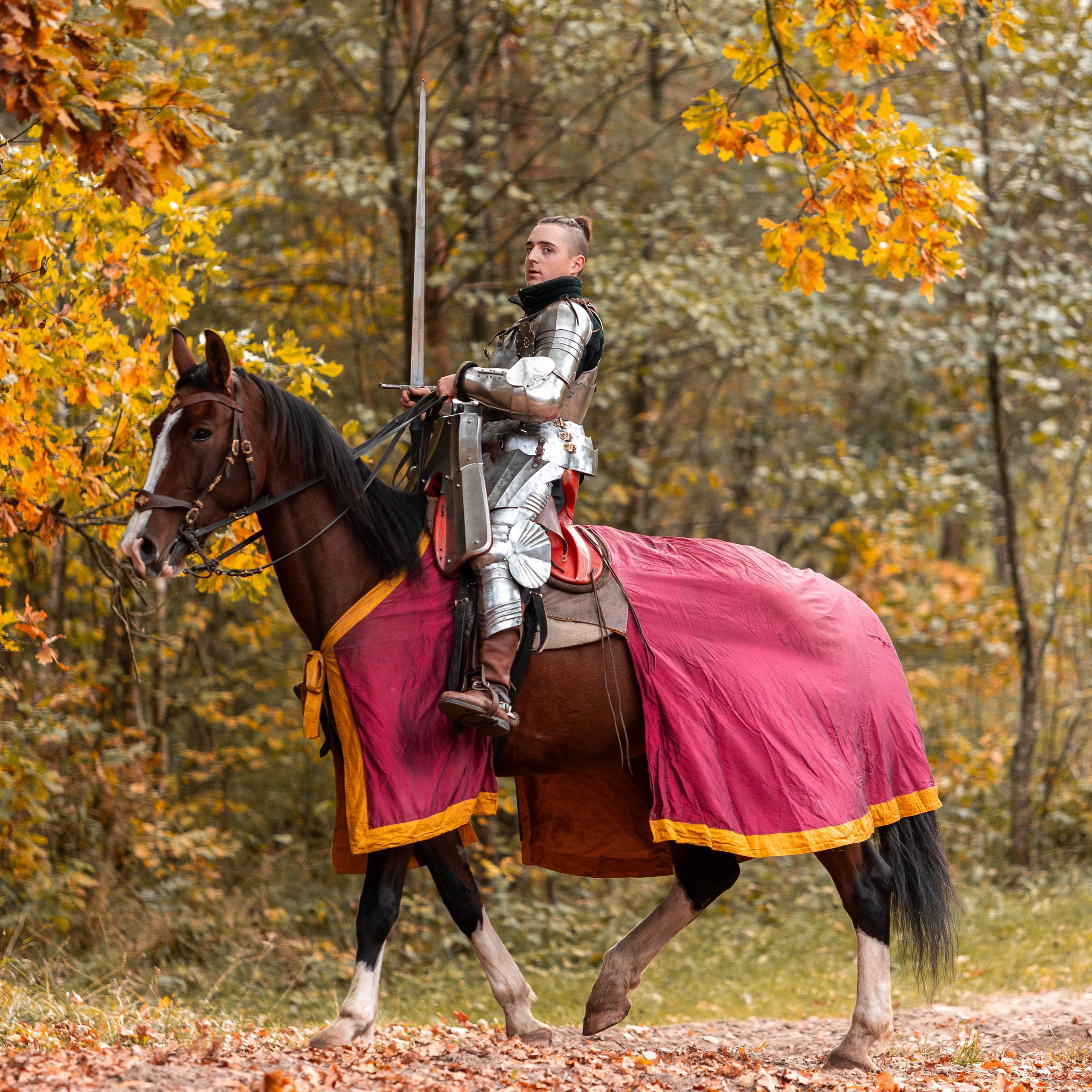 Рыцарская с Афиной. Дима Теслик