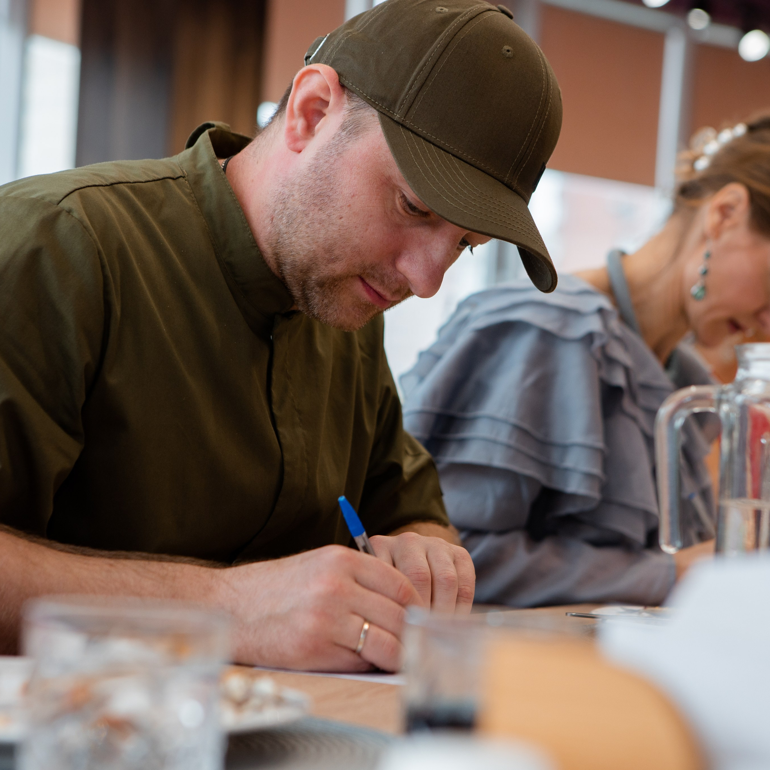 Фотография с кулинарного этапа конкурса "миссис Петергоф. Завтрак в Петергофе. Член жюри.