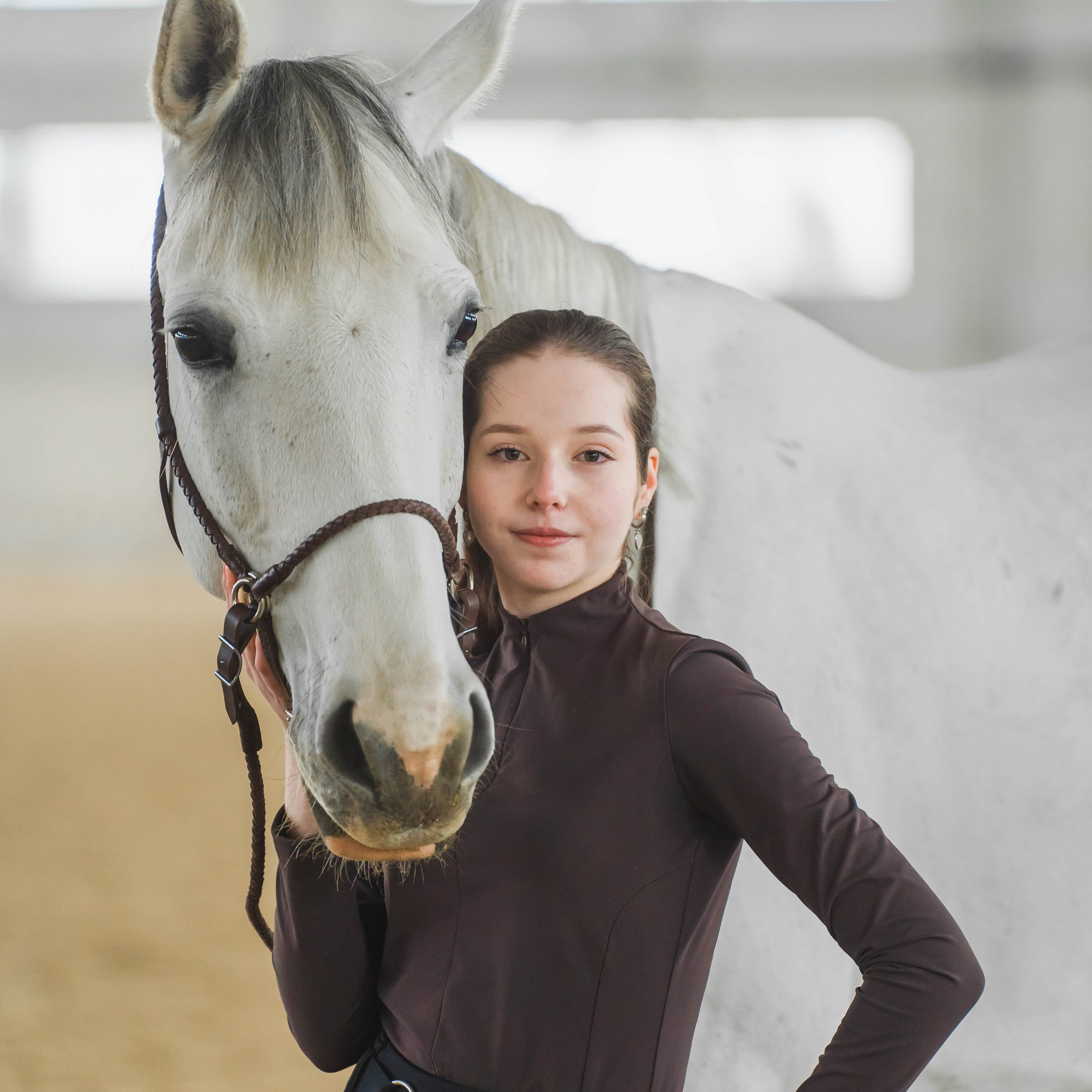 Настя и Луся. КК «Толстая лошадь»