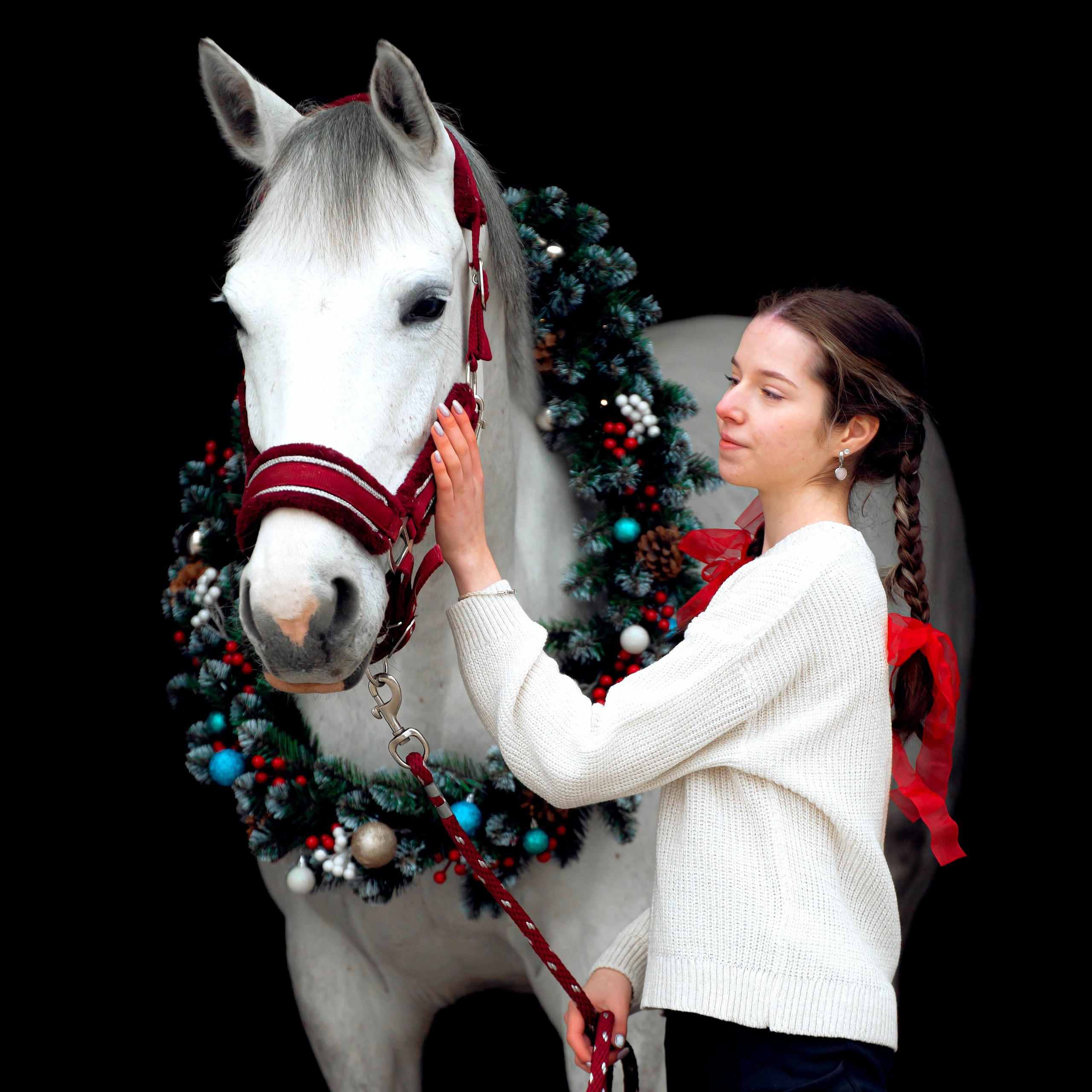 Настя и Луна