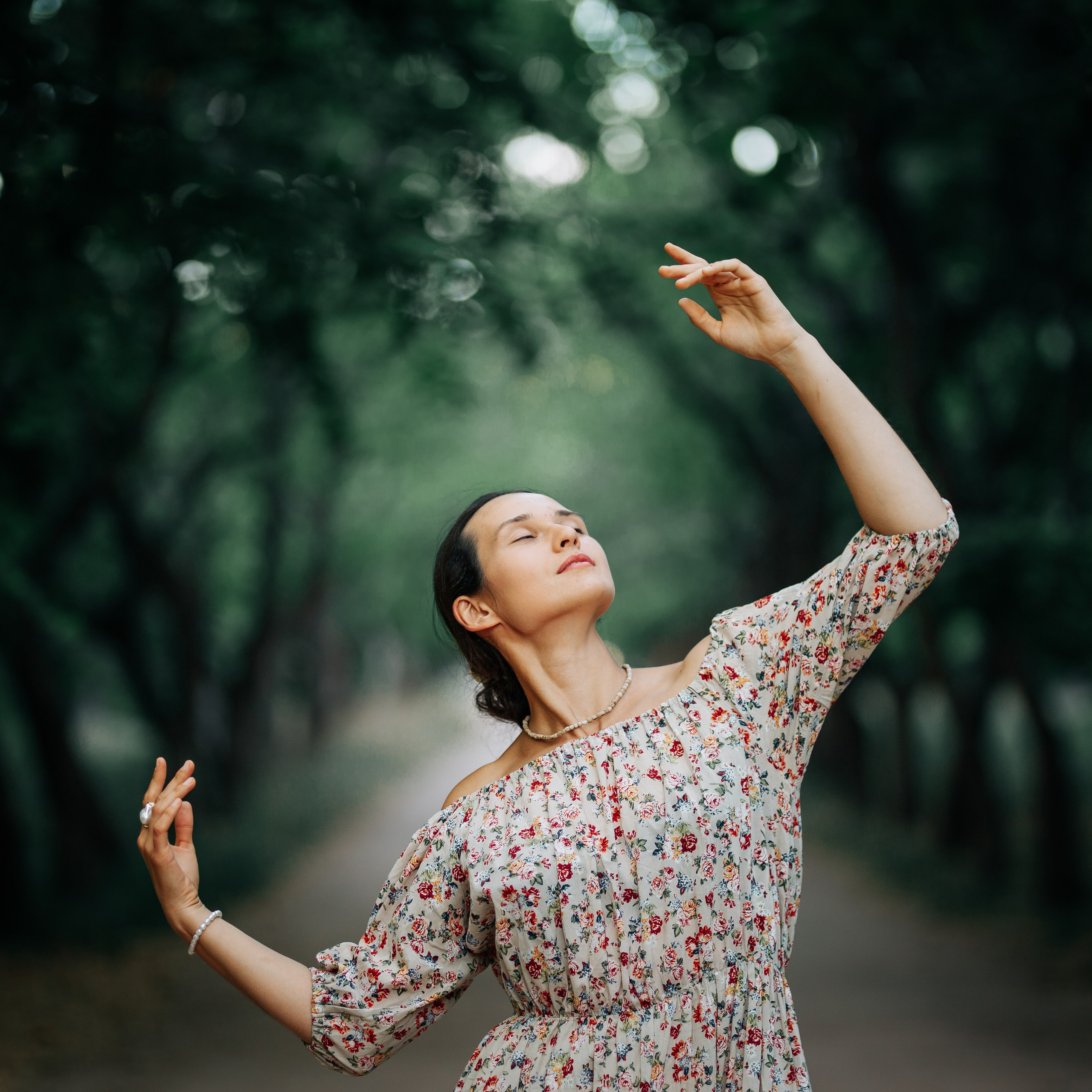 Анна. Прогулка в парке