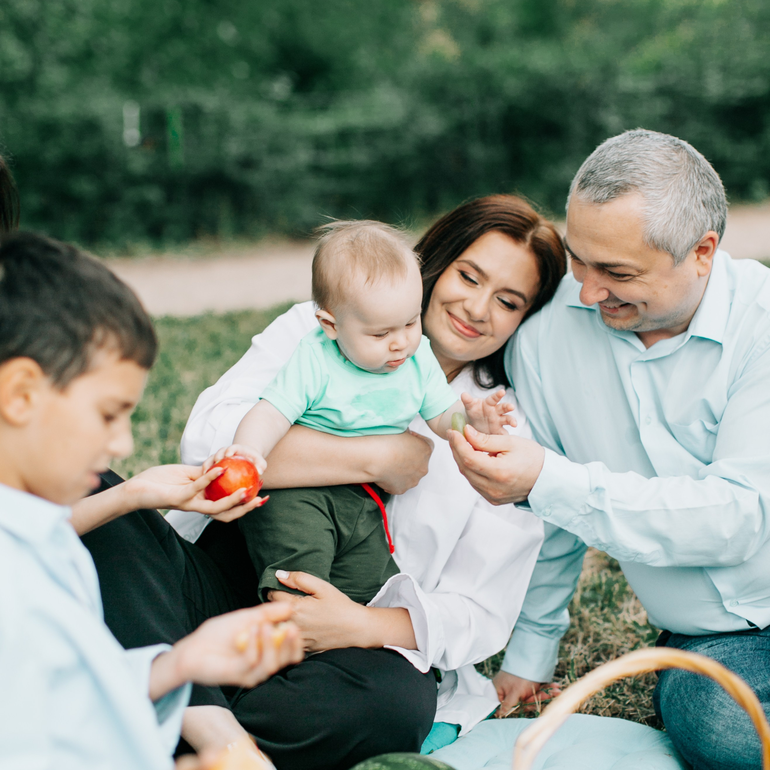 Семейная фотосессия в парке