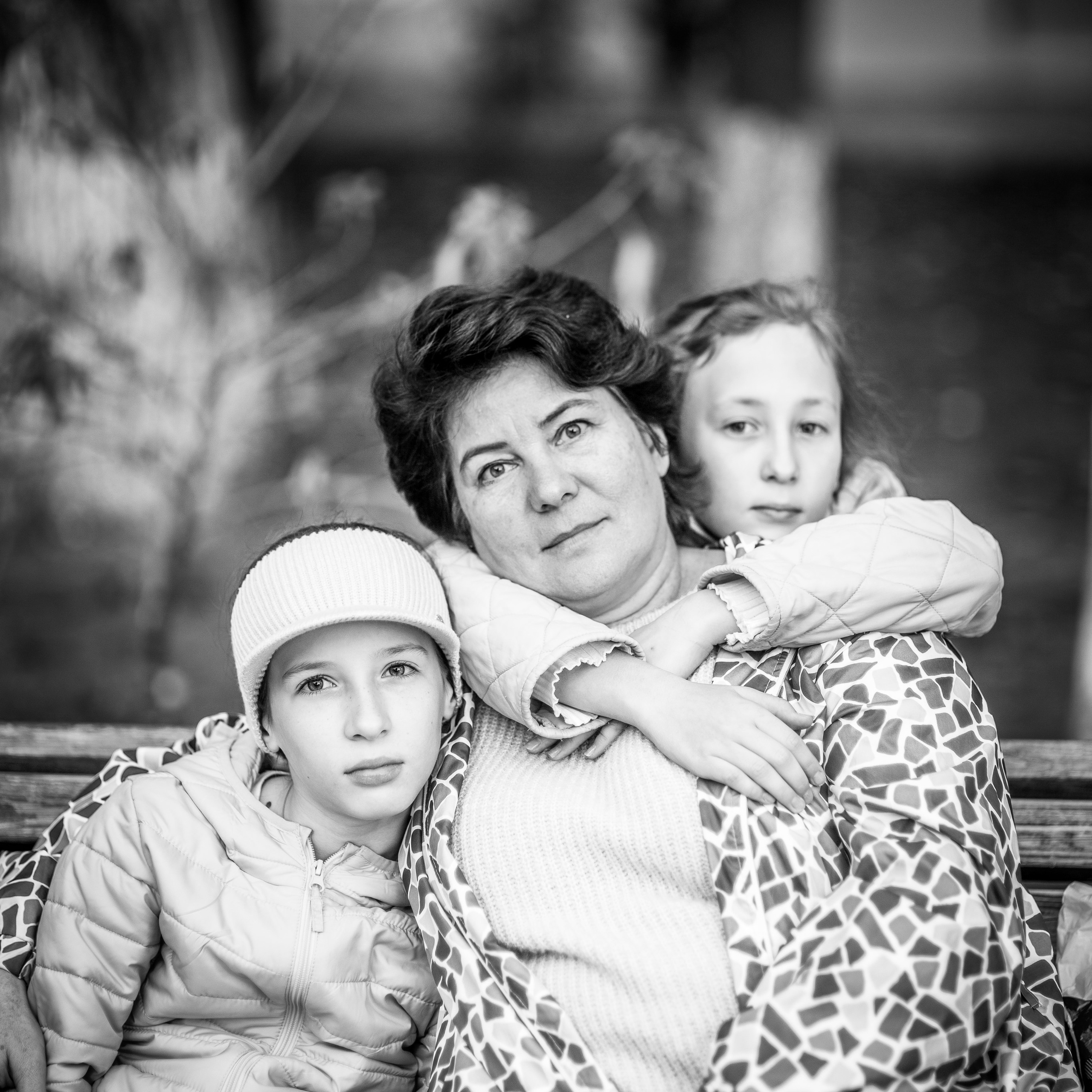 Елена, Серафима и Вика. Семейная фотосессия. Евпатория. Храм, море, театр.