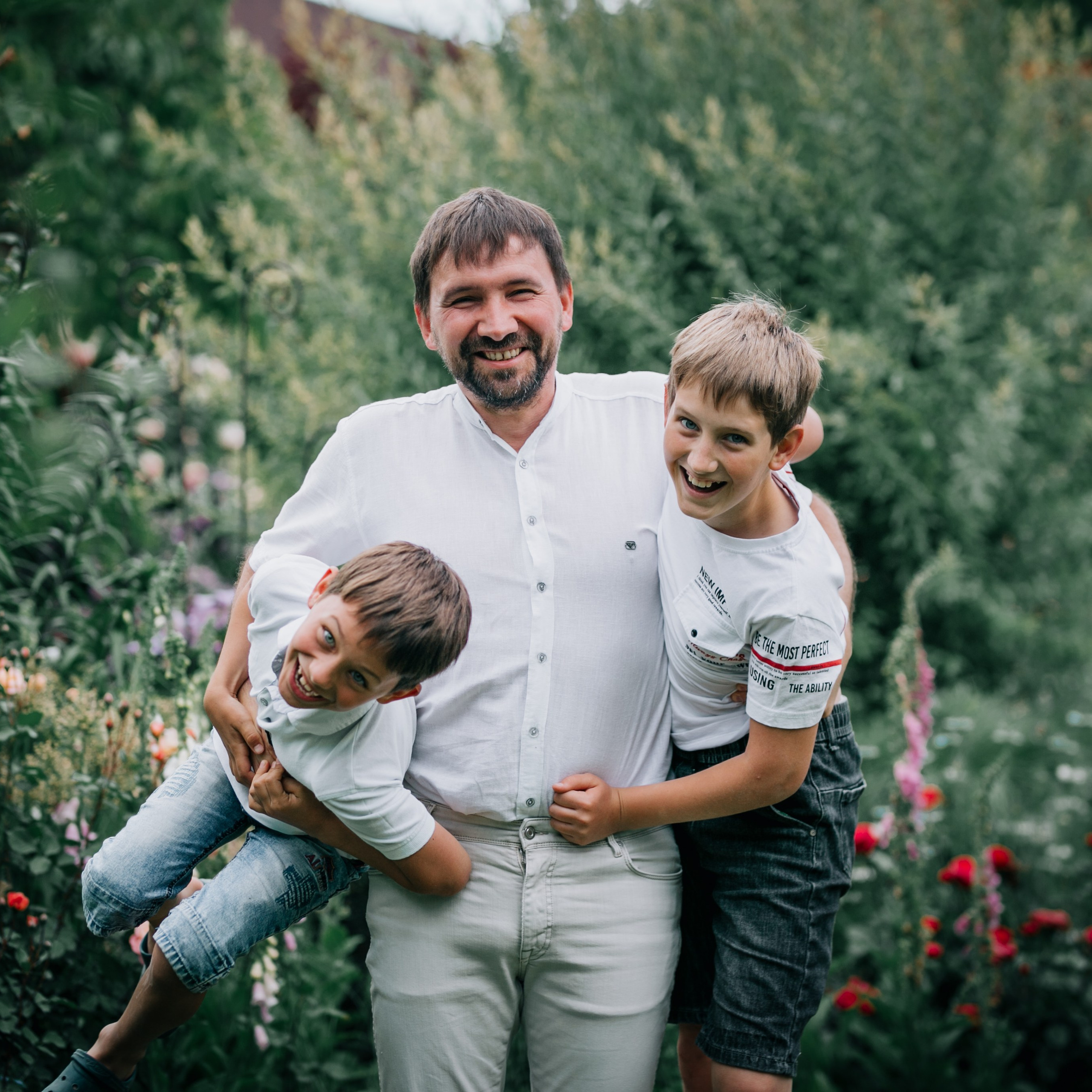 Татьяна и Алексей. Семейная фотосессия дома