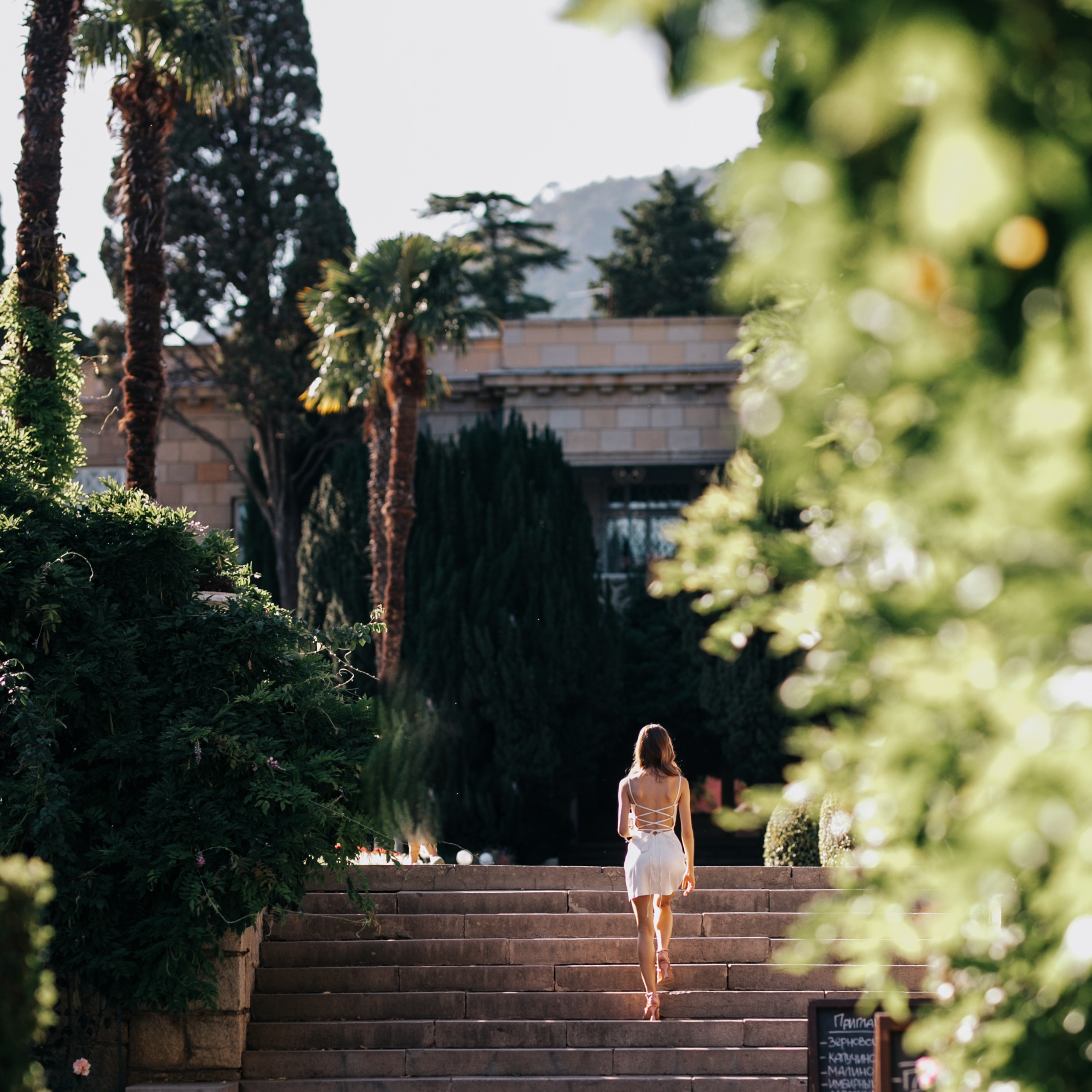 Сестры. Никитский ботанический сад