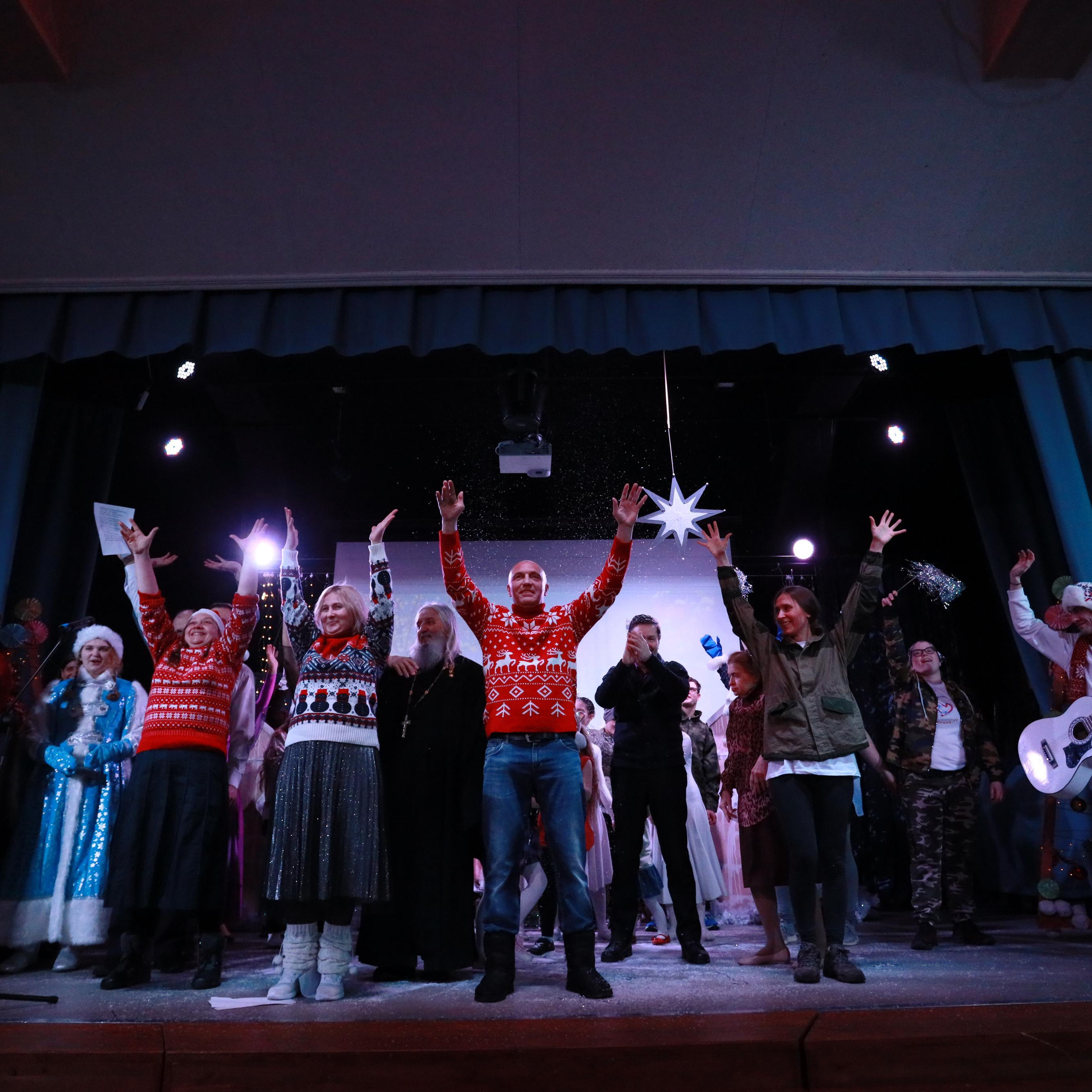 Спектакль Дома слепоглухих