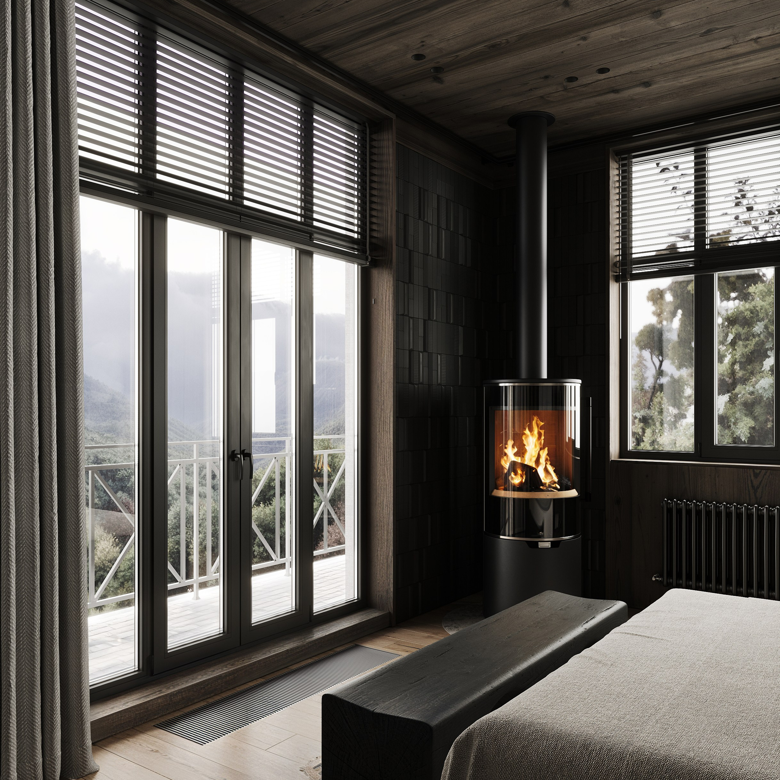 Поляна. Ans.render. Студия архитектурной визуализации