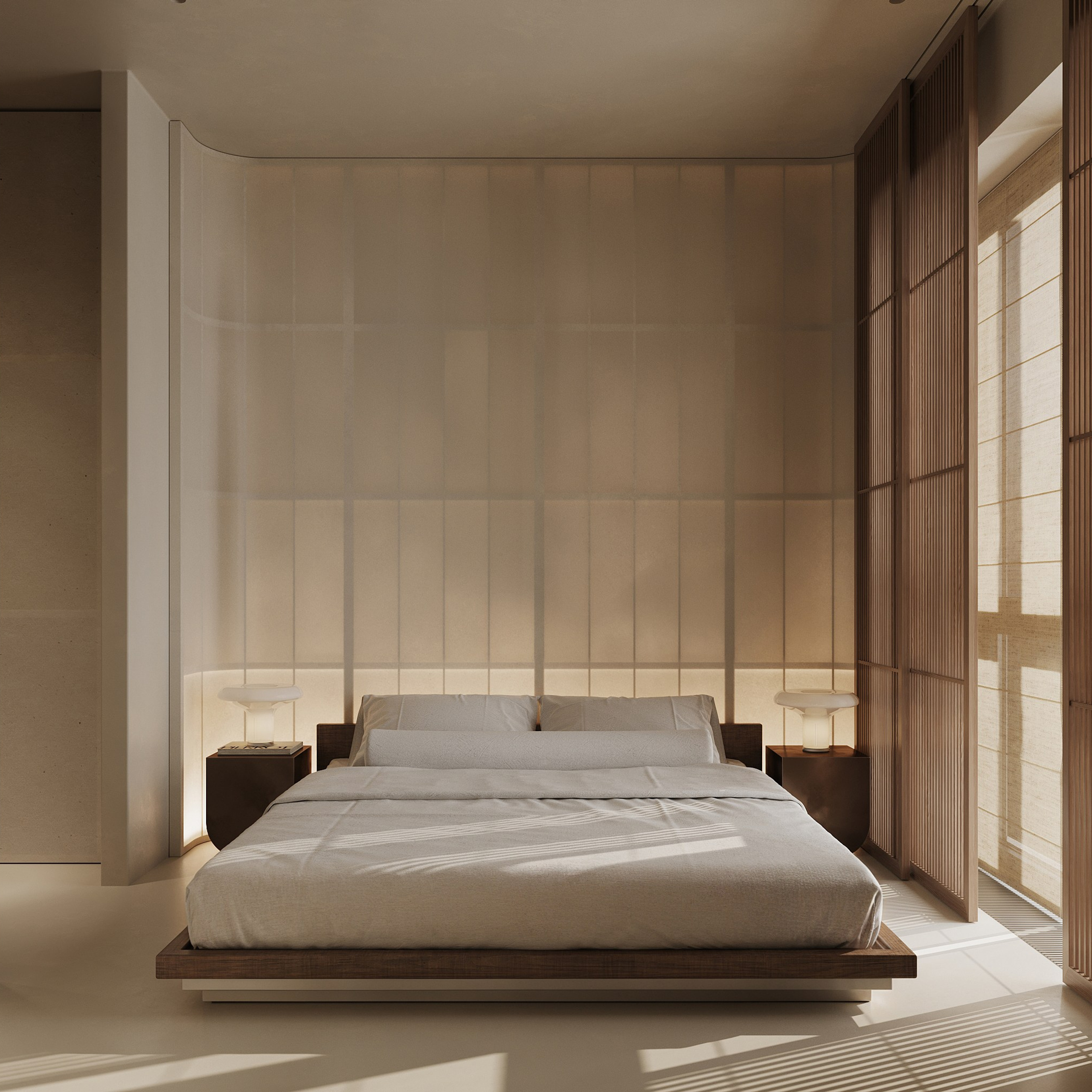 Casa Japandi. Ans.render. Студия архитектурной визуализации