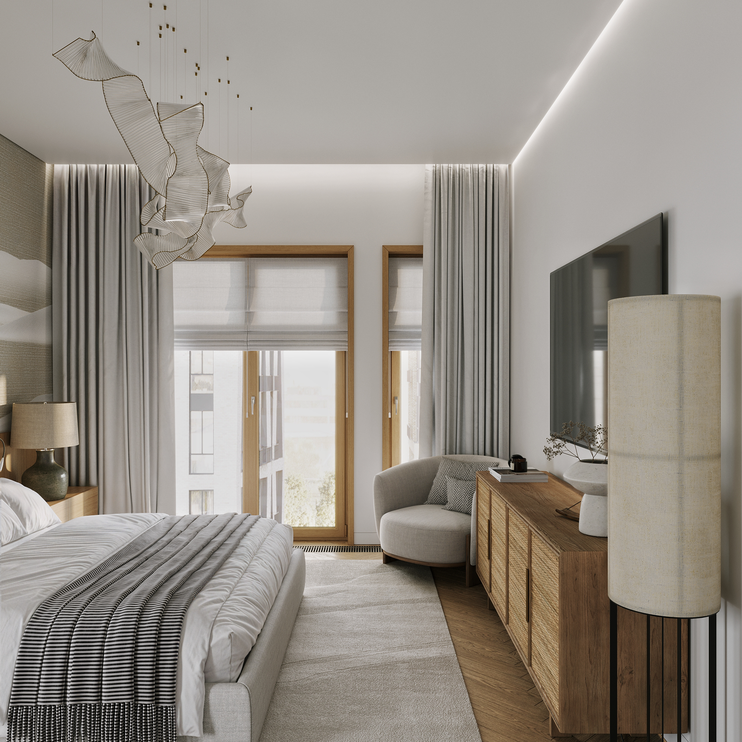 Садовые кварталы. ArtD. Ans.render. Студия архитектурной визуализации