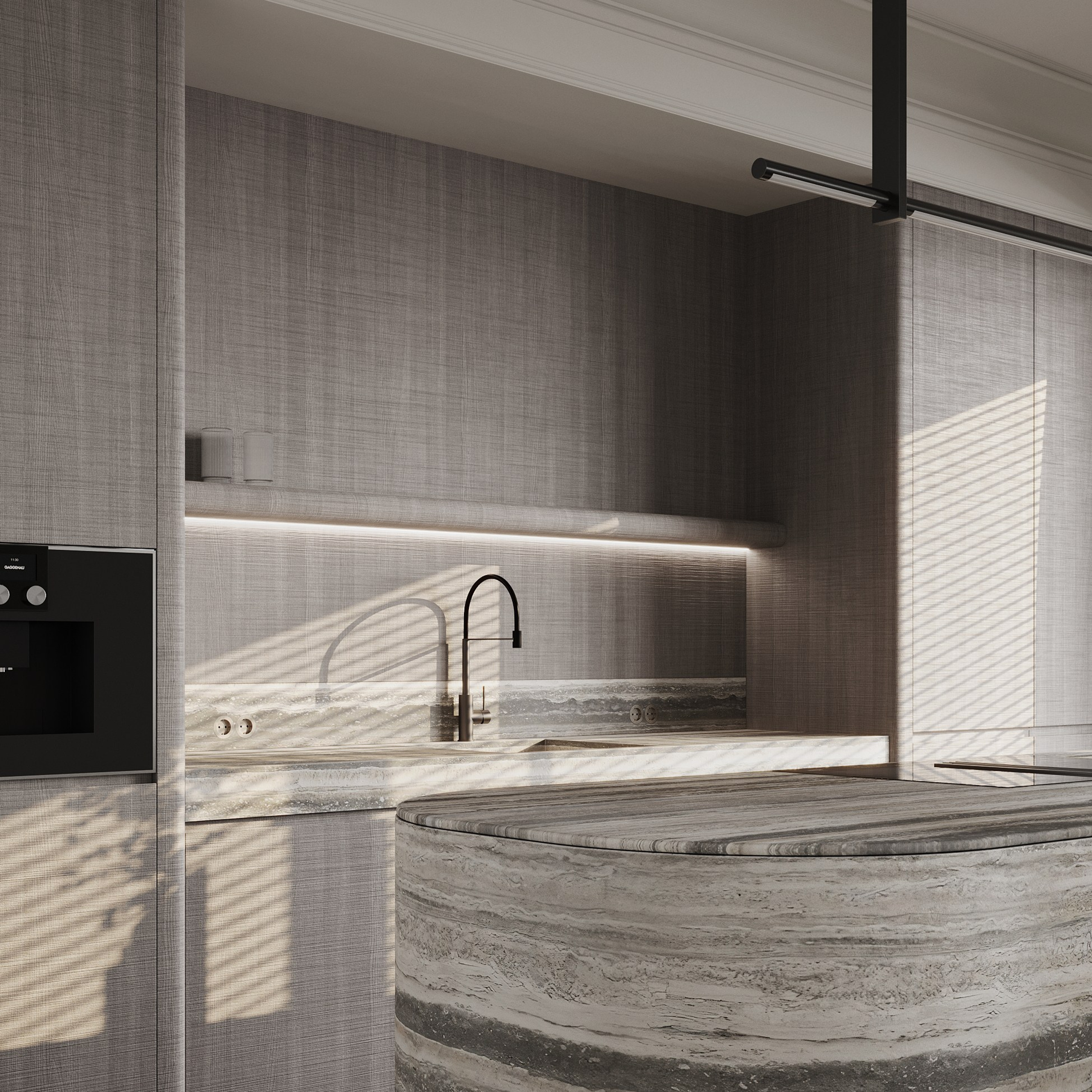 Поклонная. Ans.render. Студия архитектурной визуализации