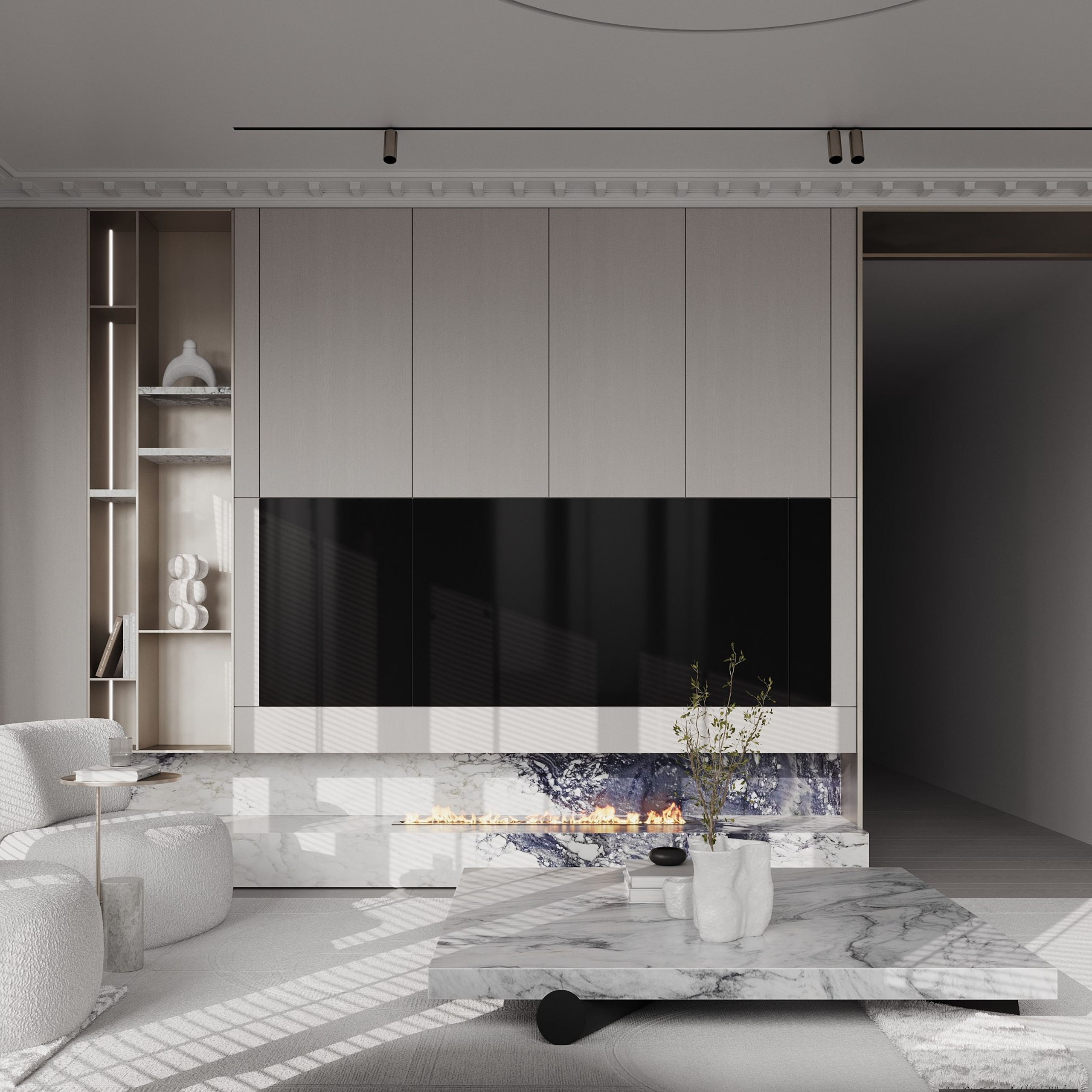 Садовые кварталы QR. Ans.render. Студия архитектурной визуализации