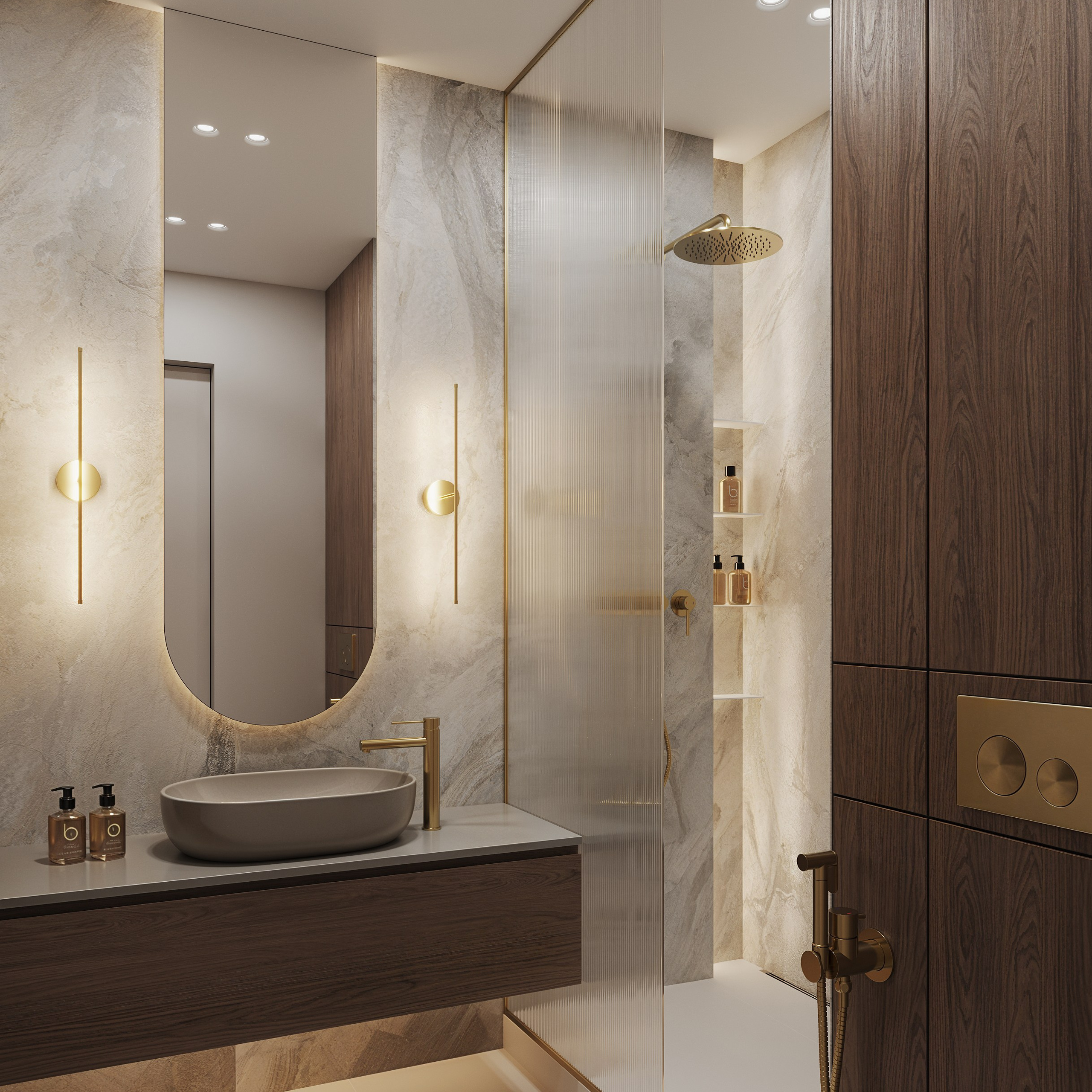 Большая семерка. Ans.render. Architectural visualisation studio